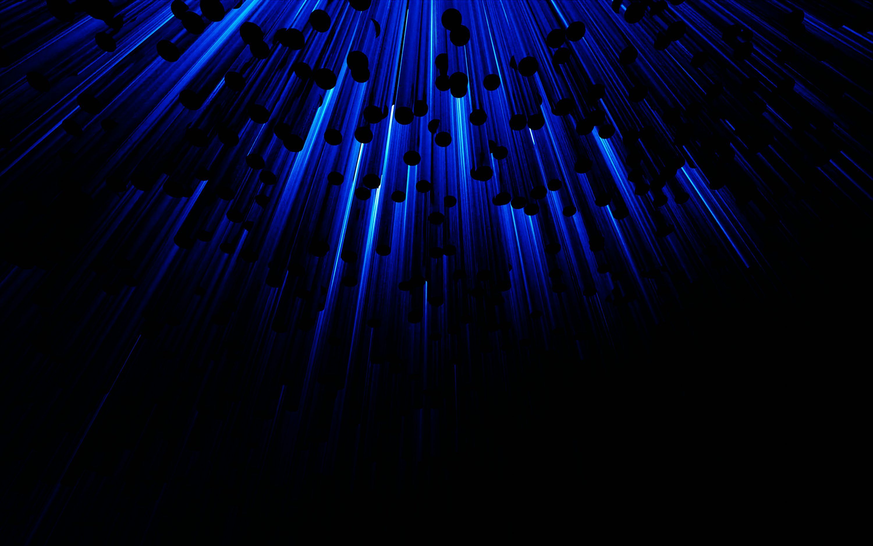 3000x1875 A dark blue background with lines and dots photo