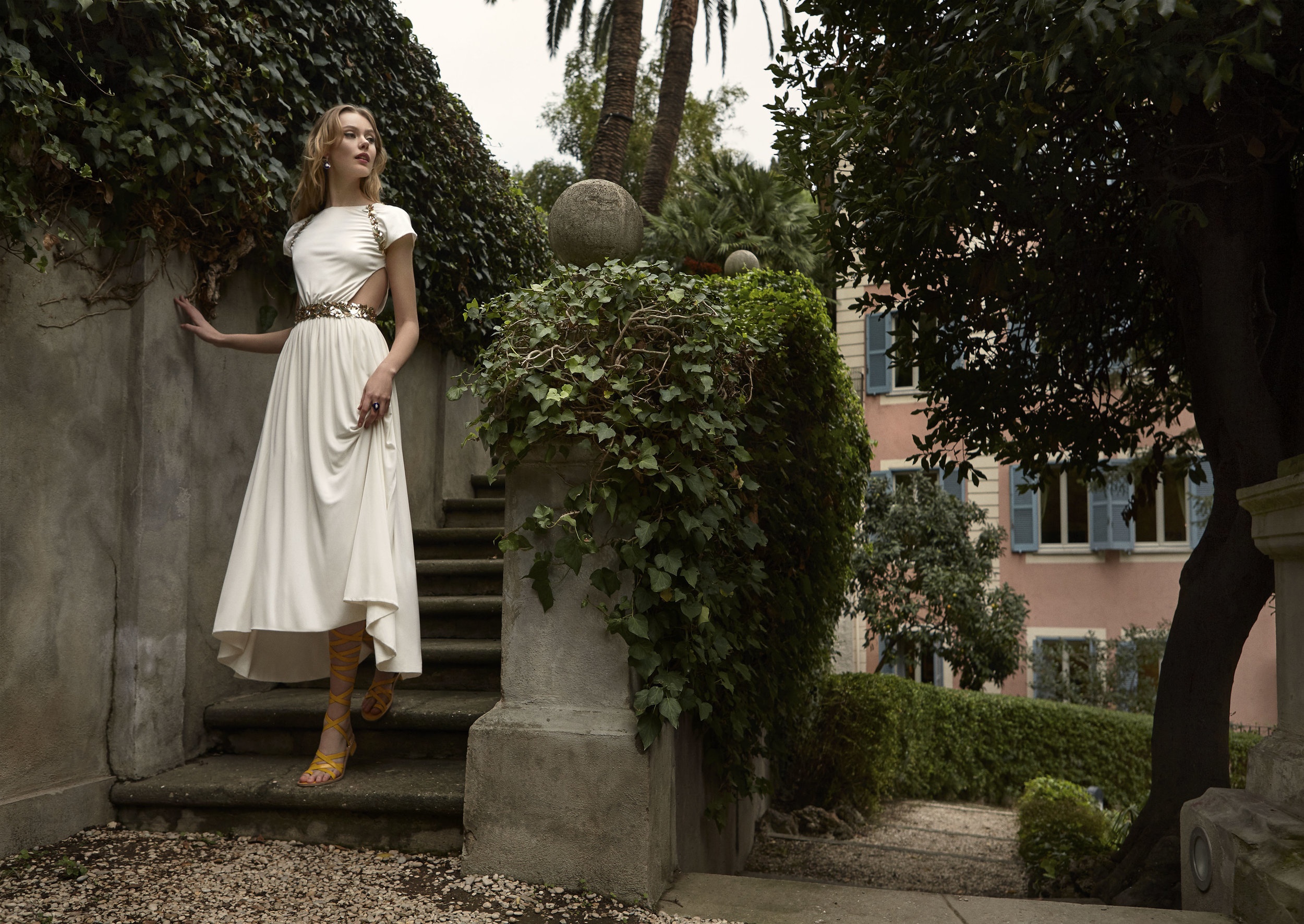 2500x1773 Wallpaper Girl, Dress, Beautiful, Sweet, Long Haired, Frida Gustavsson For Mobile And Desktop, Section девушки, Resolution 2500x1773