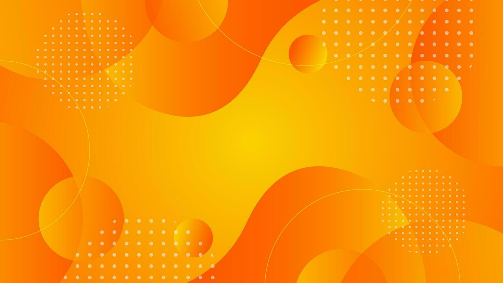 1742x980 Beautiful dynamic orange gradient background, abstract creative wavy and geometry shapes, fluid wallpaper. Suitable for businesses selling banners, events, templates, pages, and others