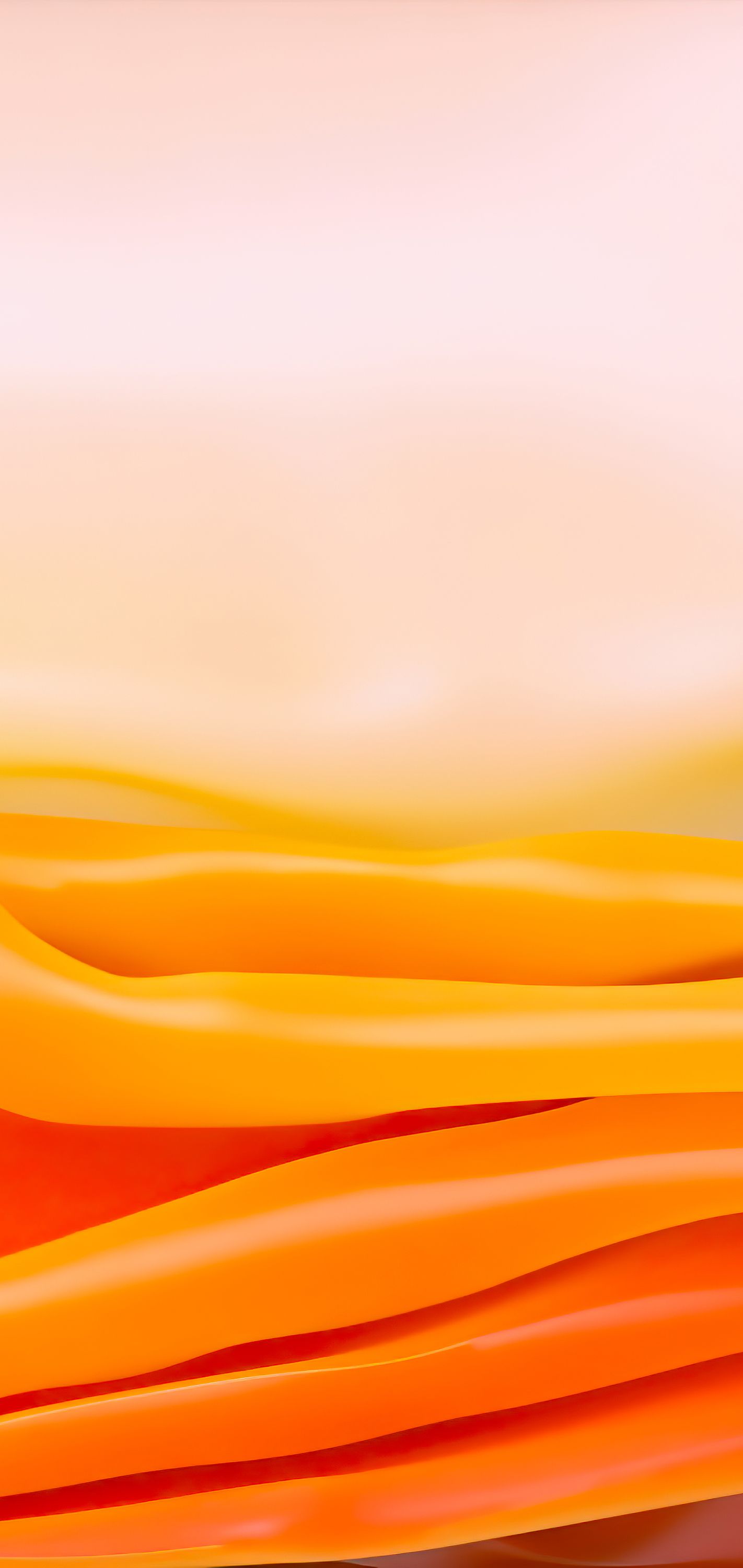 1422x3000 Wallpaper Orange, Geometry, Amber, Art, Landscape, Background Free Image