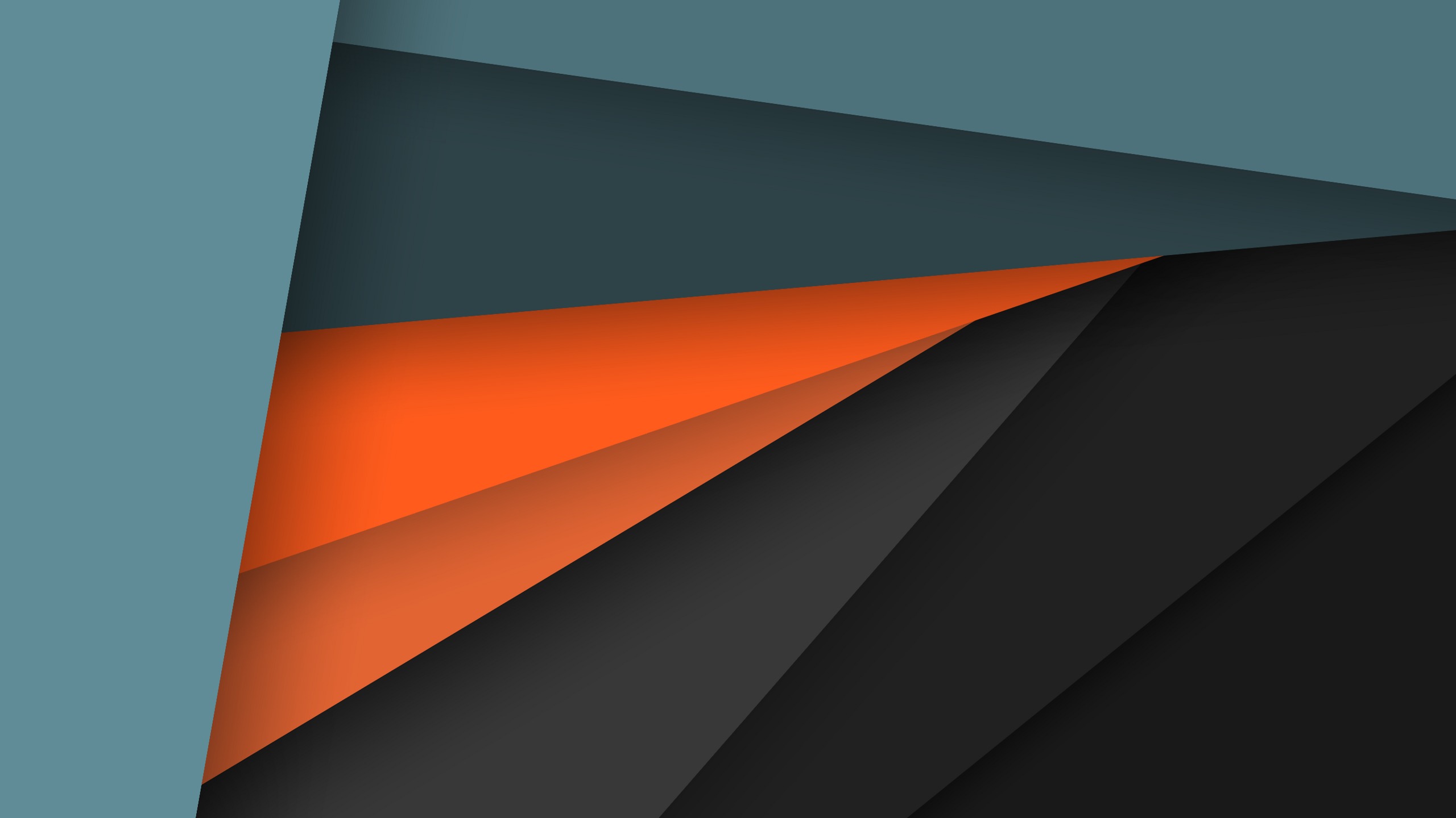 2560x1440 Wallpaper line, orange, grey, blue, geometry, design, color, material for mobile and desktop, section абстракции, resolution 2560x1440