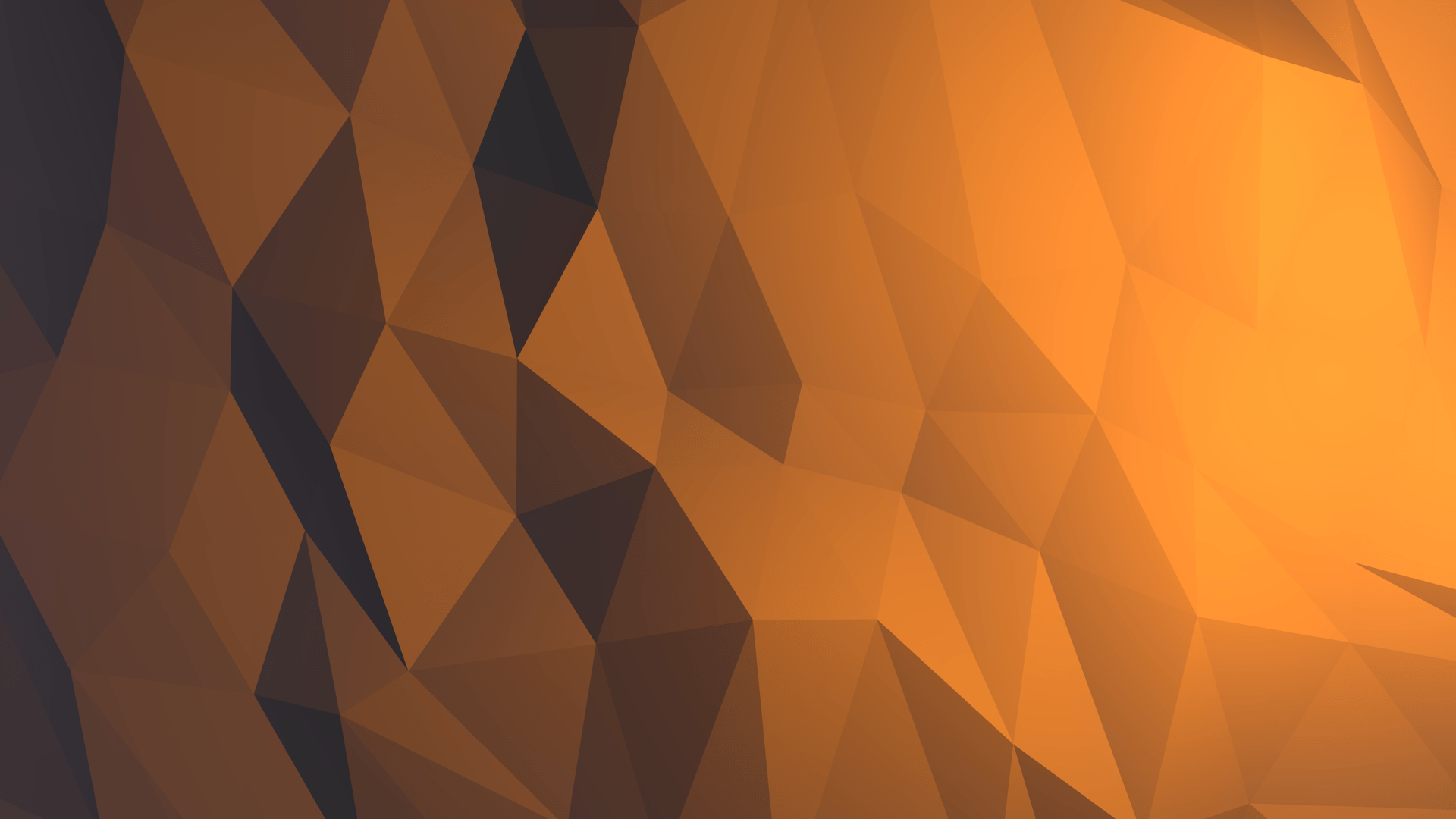 1920x1080 Amber Facets