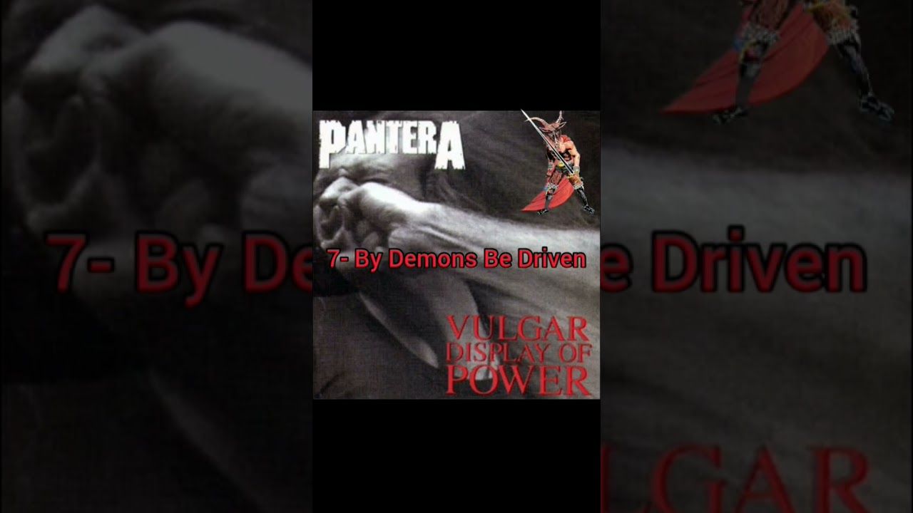 1280x720 Pantera Vulgar Display Of Power Ranked