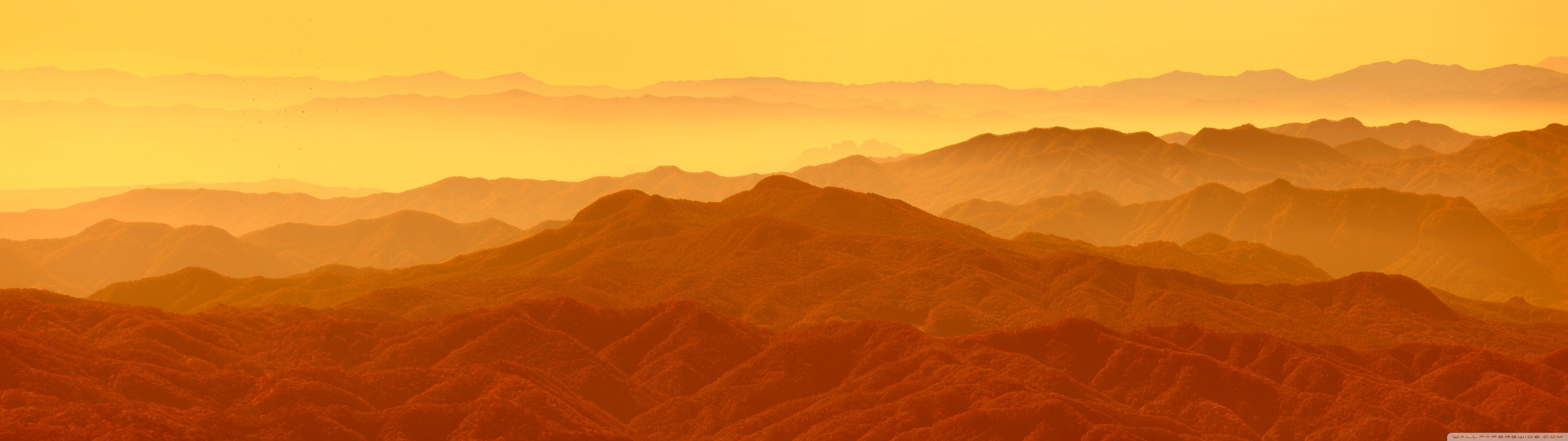 5120x1440 Mountain Panorama, Landscape, Japan 4K UHD Wallpaper for UltraHD Desktop and TV : Widescreen and UltraWide Display : Dual and Triple Monitor : Smartphone and Tablet Devices