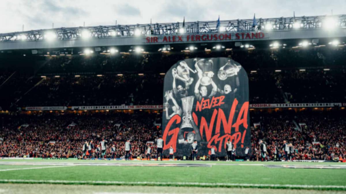 1200x675 Man United Reveals Stunning Tifo Banner For Athletic Club Match At Old Trafford