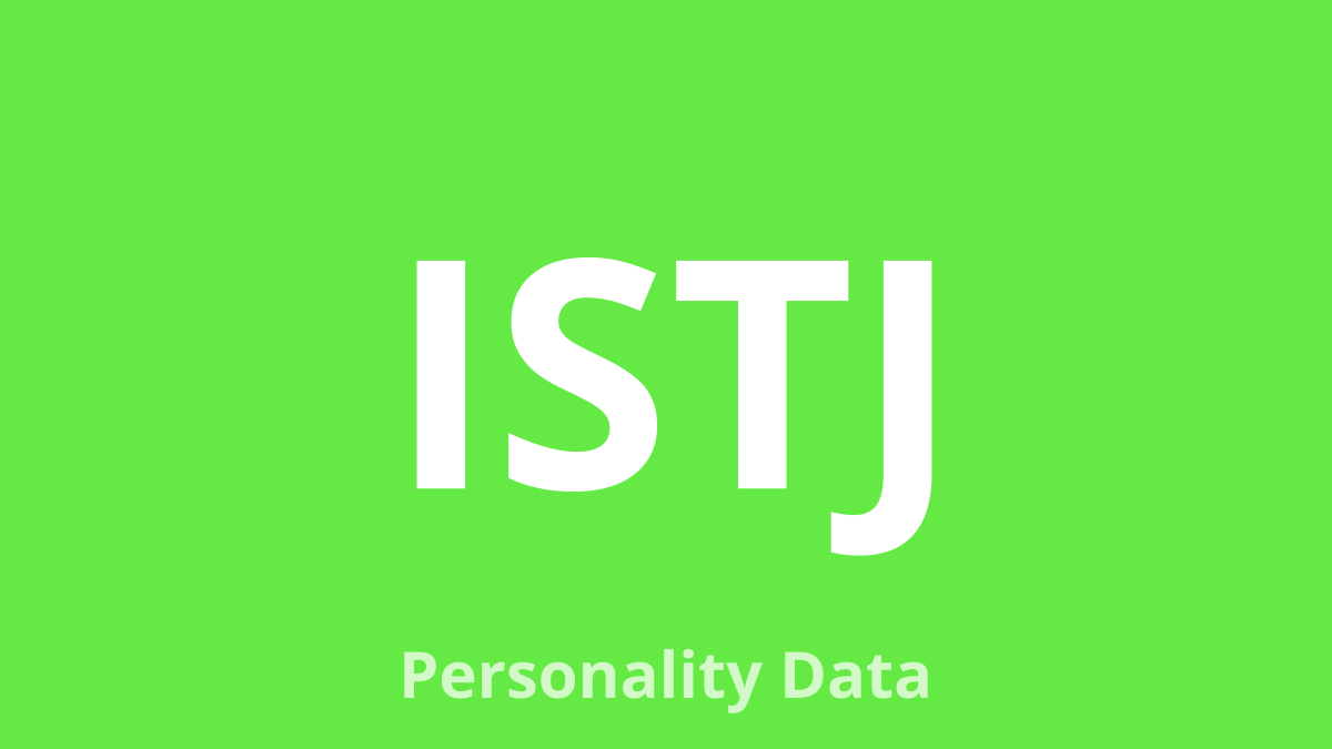 1200x675 ISTJ Personality Data and Information. The most accurate MBTI Personality Test website : Devil.ai