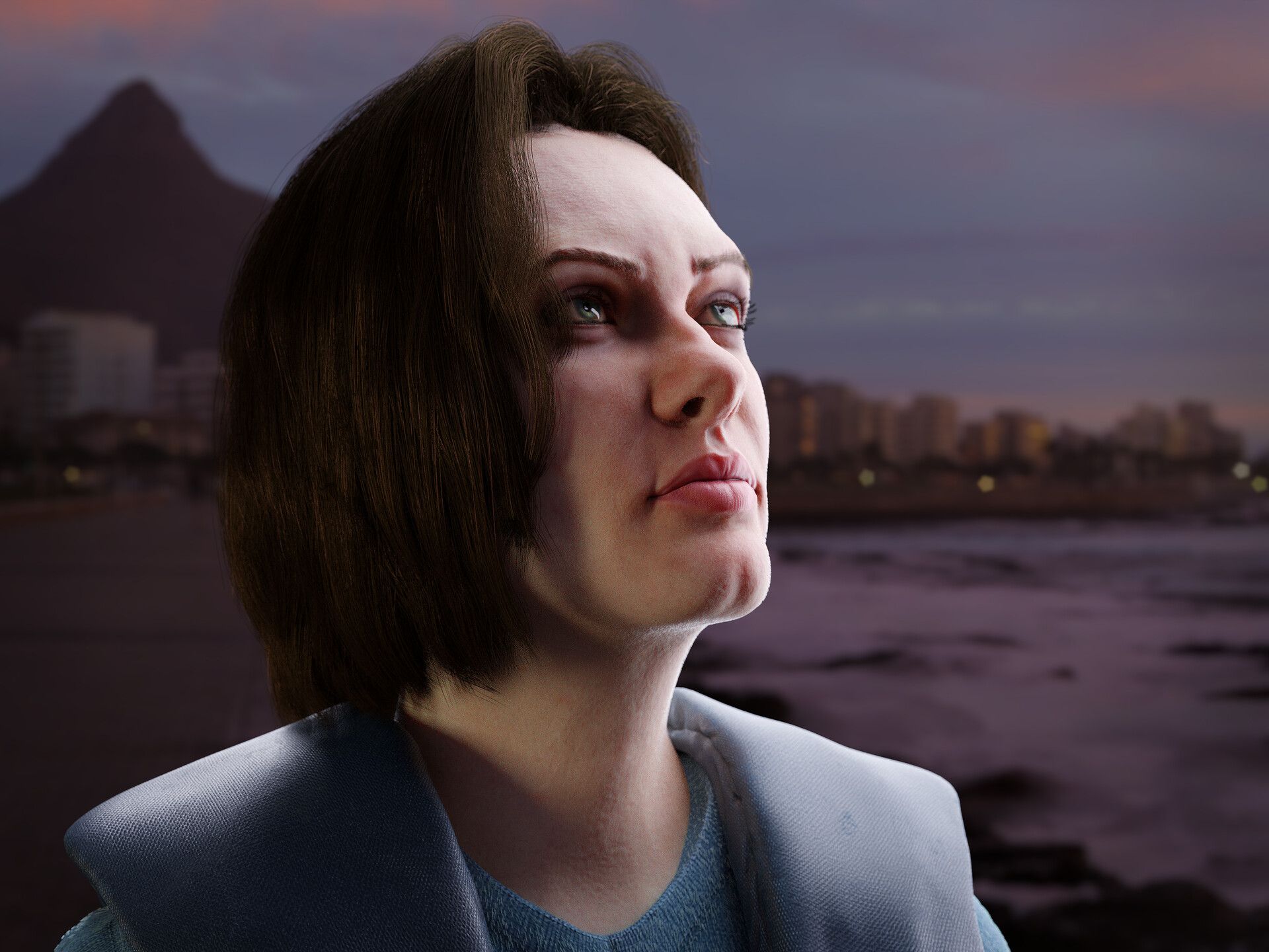 1920x1440 Julia Voth as Jill Valentine (Resident Evil Fan Art)