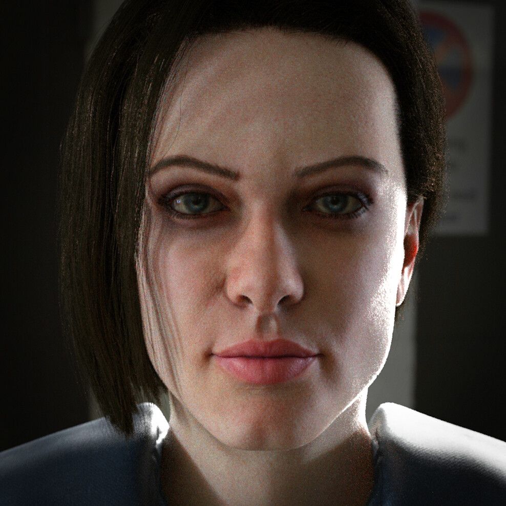 988x988 Julia Voth as Jill Valentine (Resident Evil Fan Art)