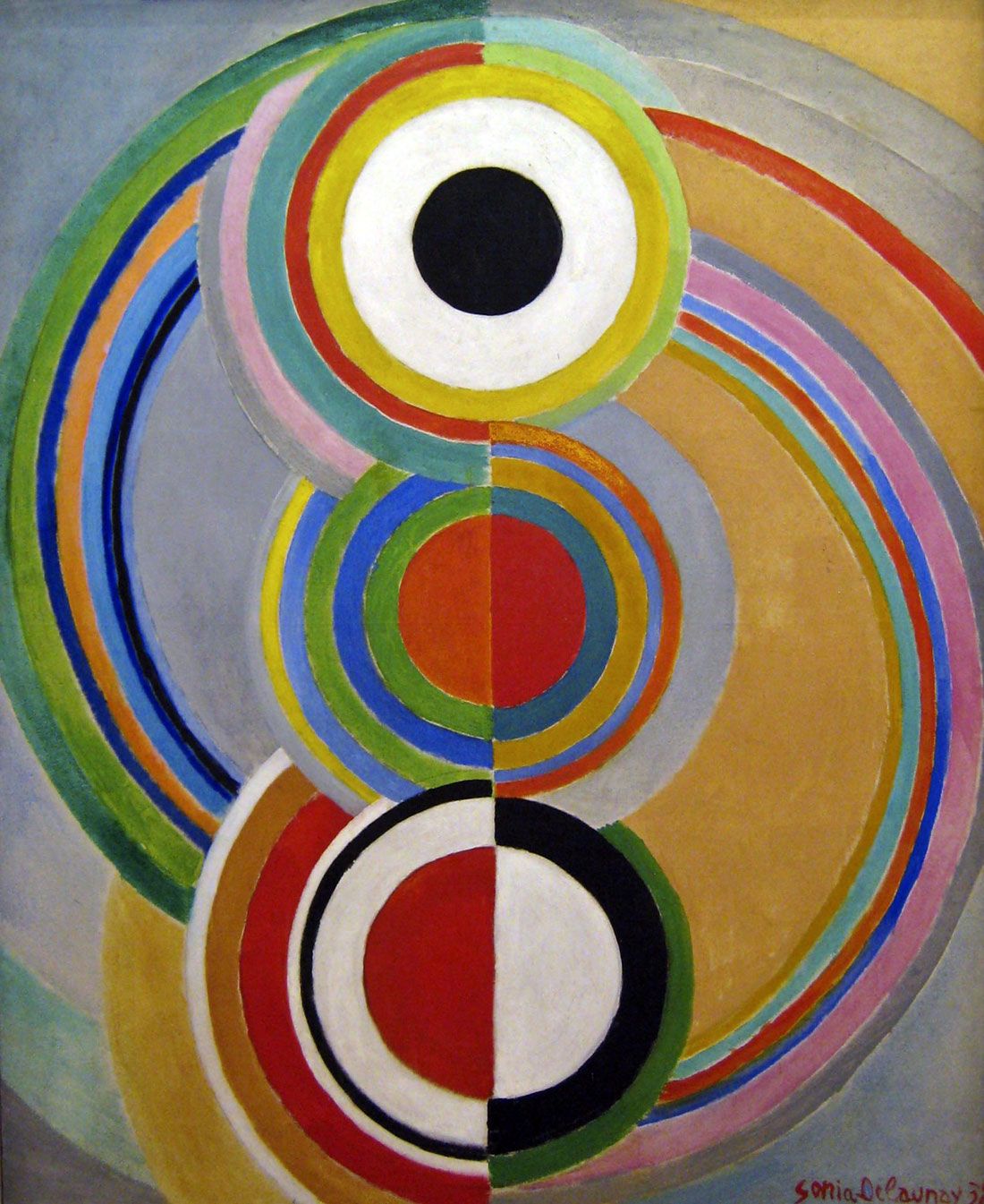 1100x1345 Sonia Delaunay Rythme 1938Art Blart _ art and cultural memory archive