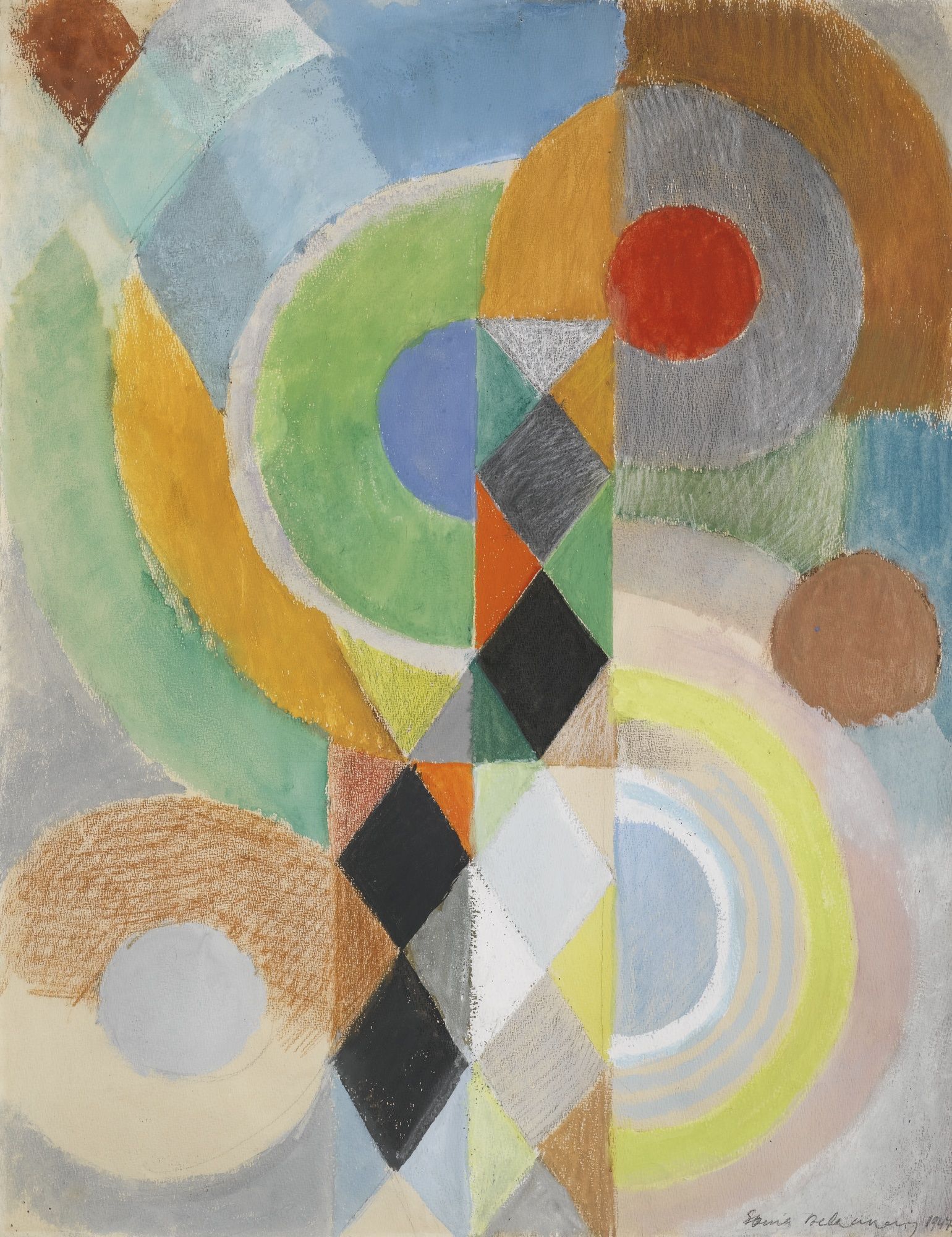 1540x2000 Sonia Delaunay. Art, Results & Biography