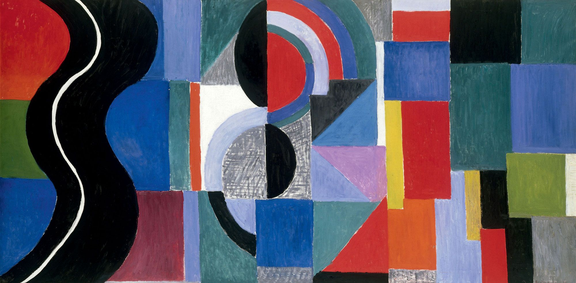 2000x983 Sonia Delaunay Rythme 1938Art Blart _ art and cultural memory archive