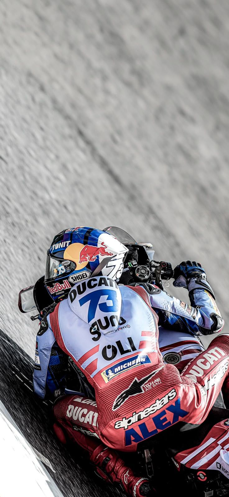 736x1595 Alex Marquez Gresini Racing Italian Grand Prix 2024 MotoGP Wallpaper
