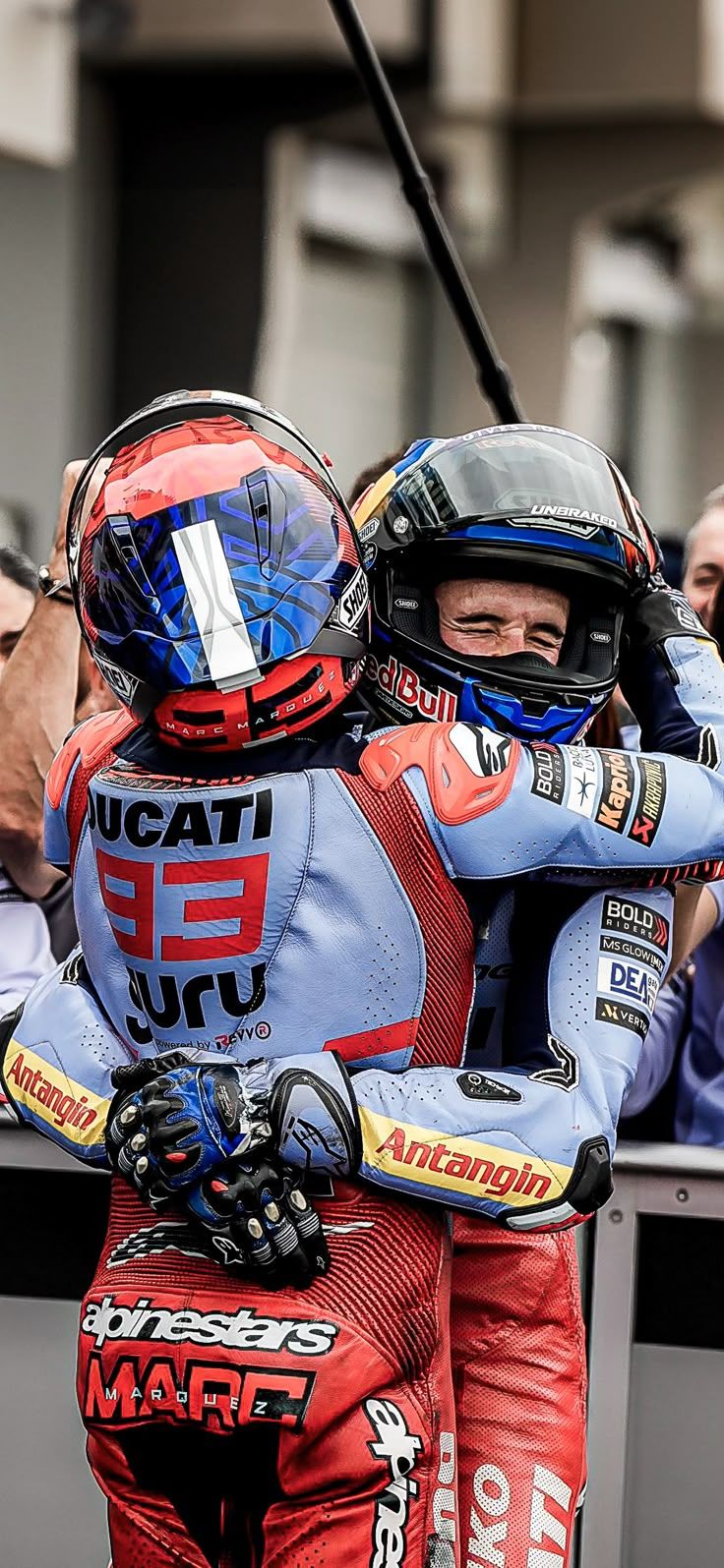 736x1595 Marc & Alex Marquez MotoGP Wallpaper