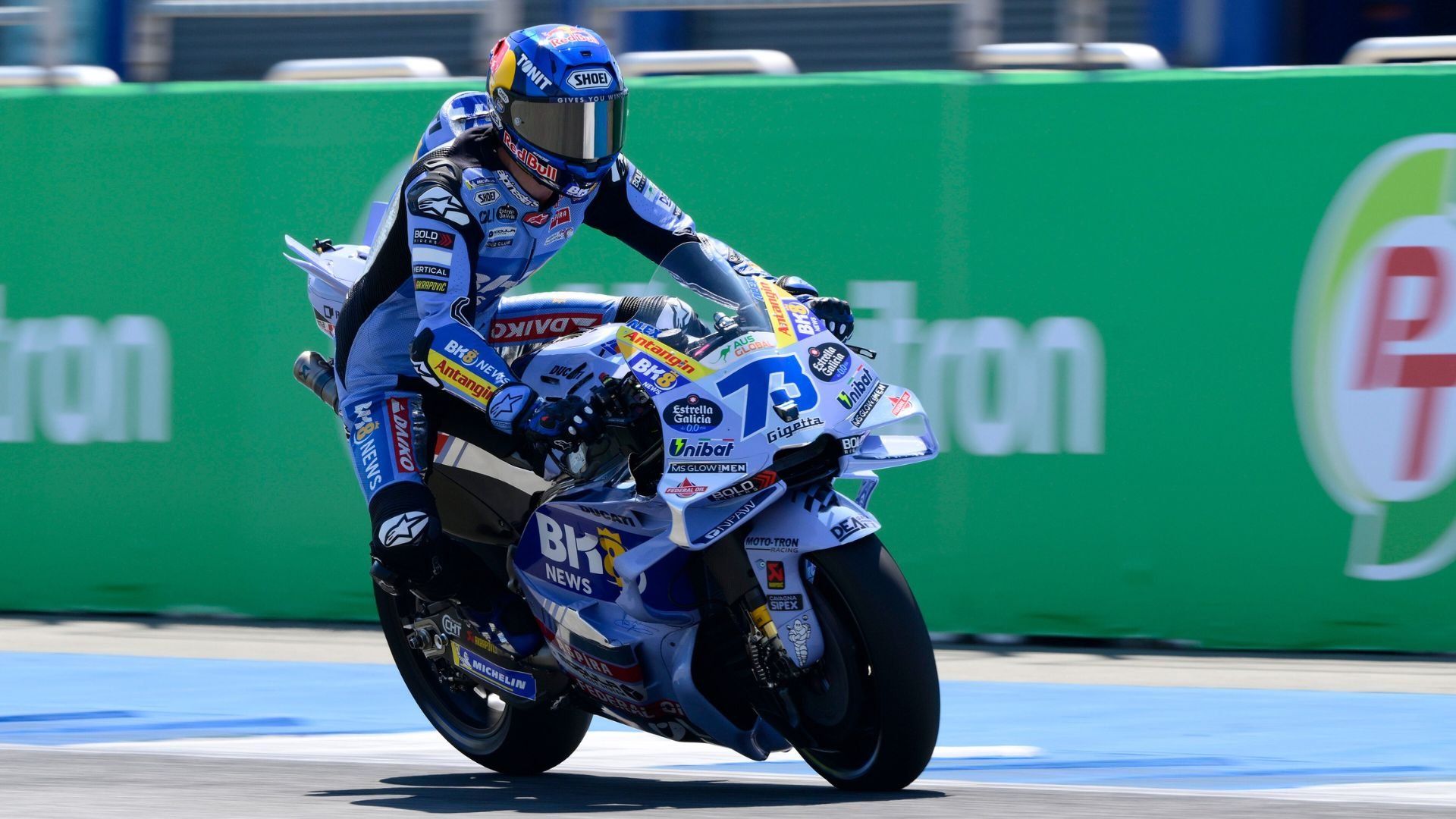 1920x1080 Alex Marquez leads exciting friday practice: 2025 Thai GP