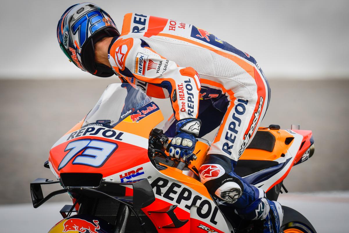 1201x801 MotoGP Valencia 2 J3 Alex Marquez (Honda 16) Heroic After His Fall: It Was Important To Finish