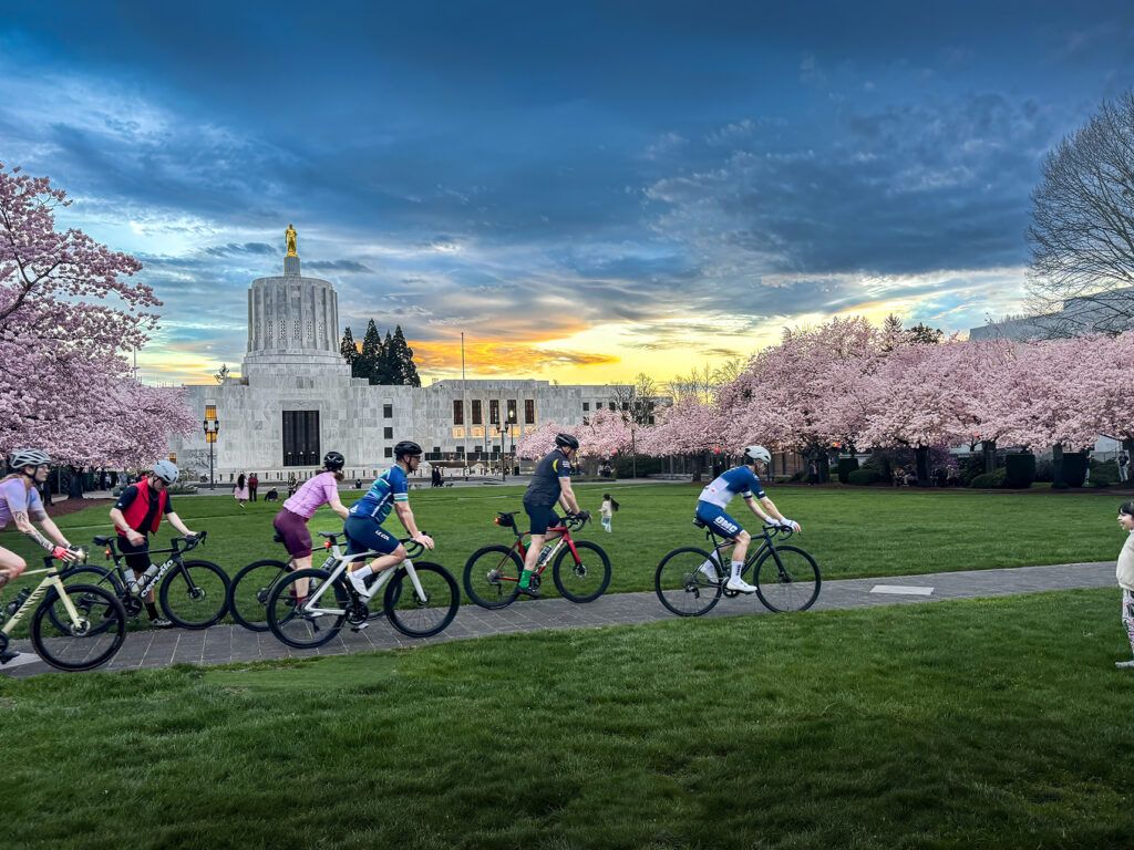 1024x768 PHOTOS: Cherry blossoms frame Oregon Capitol