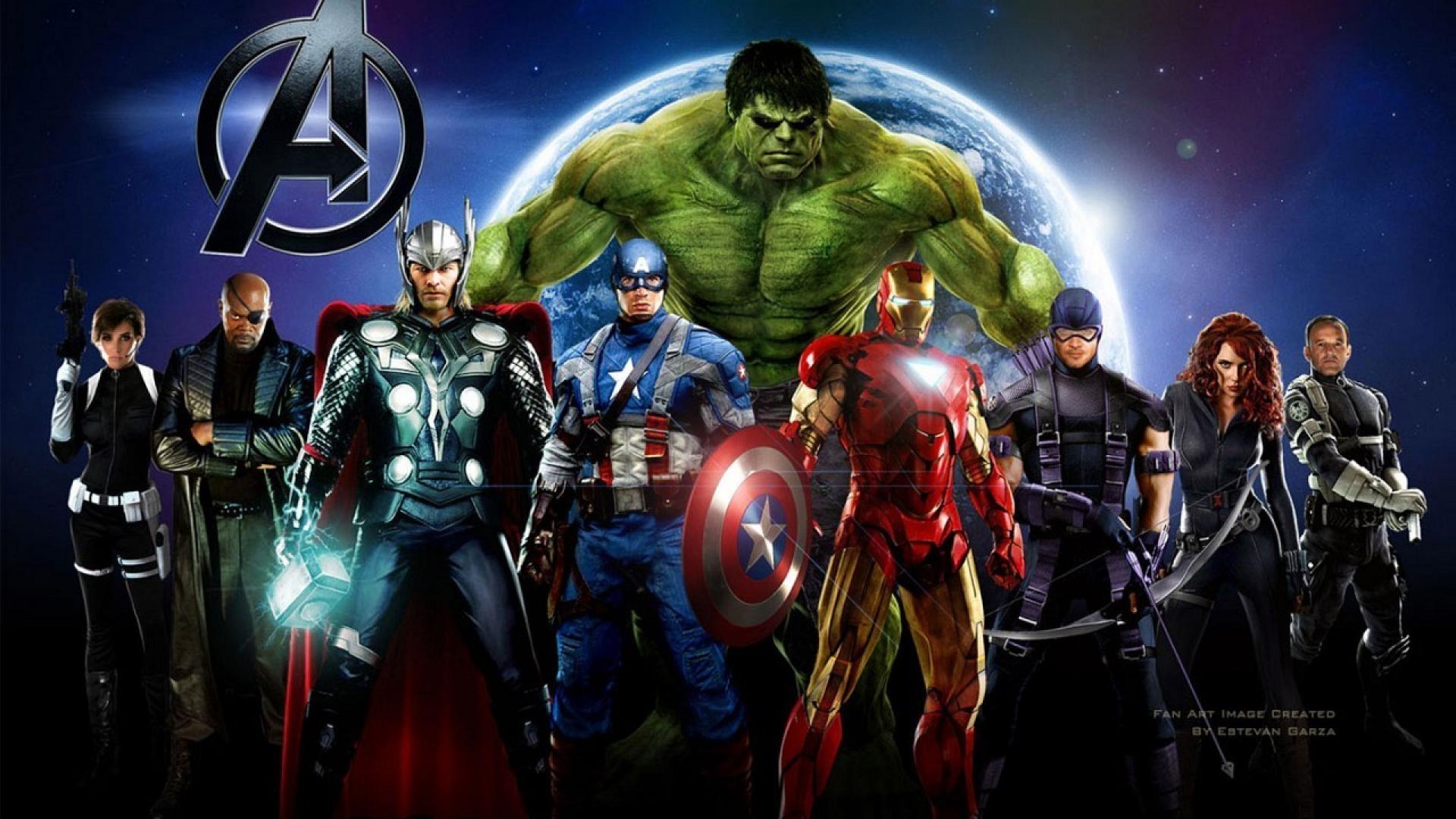 1920x1080 Movies world heroes marvel comics the avengers (movie) wallpaper