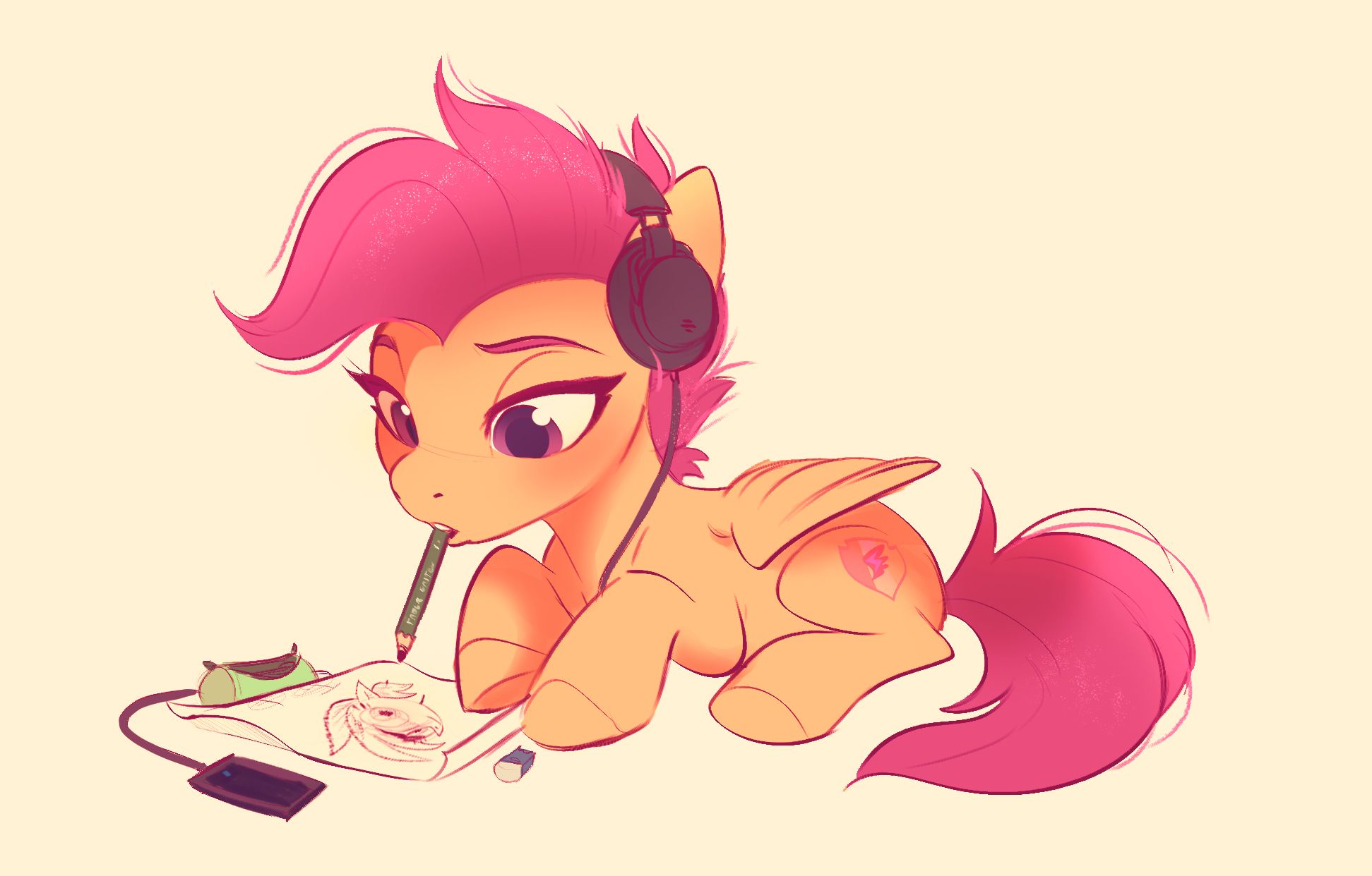 1943x1242 Download Scootaloo (My Little Pony) TV Show My Little Pony: Friendship Is Magic HD Wallpaper