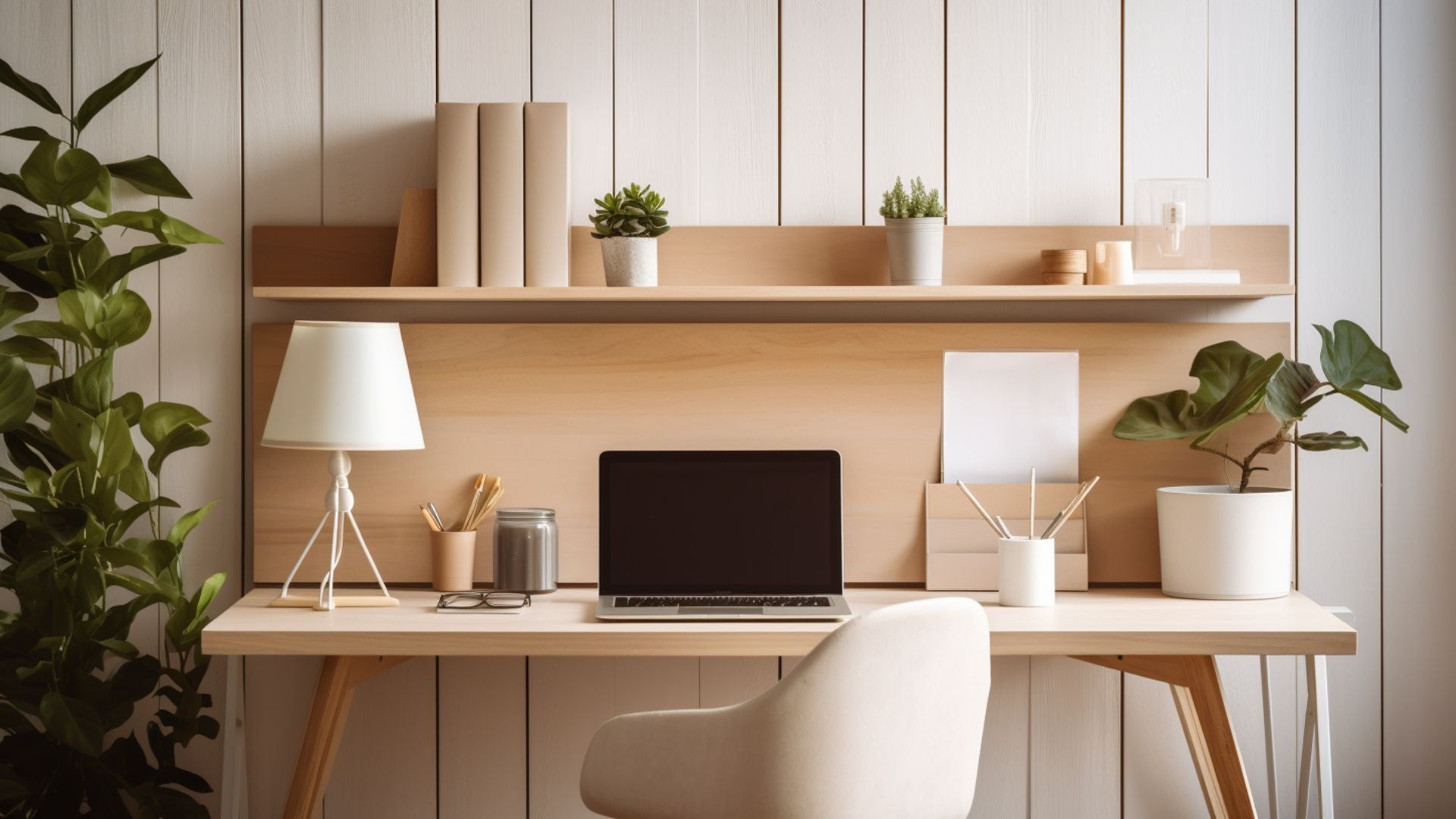 1920x1080 Minimalist Desk Setup: Boost Productivity