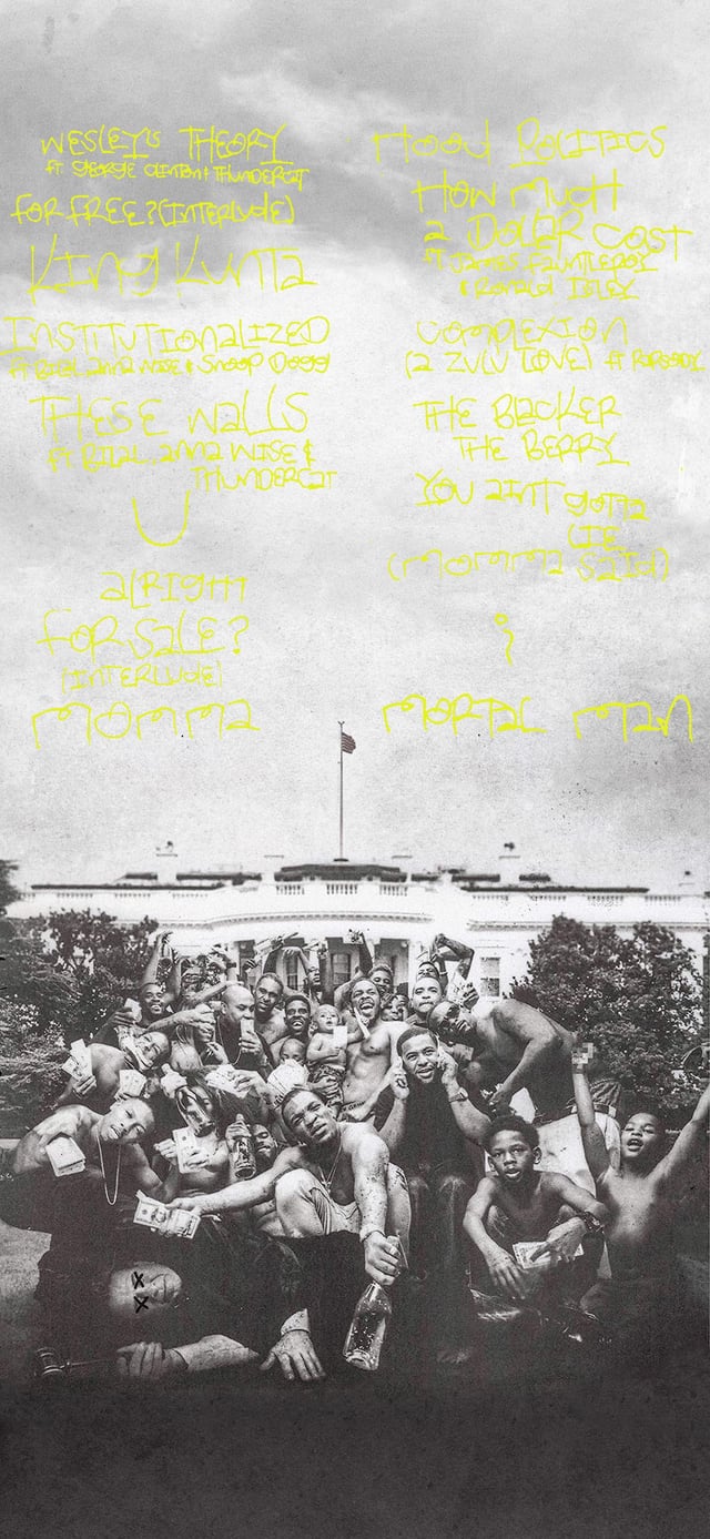 640x1387 New fan of Kendrick here! Absolutely loved TPAB so I decided to make an iPhone wallpaper, free to use