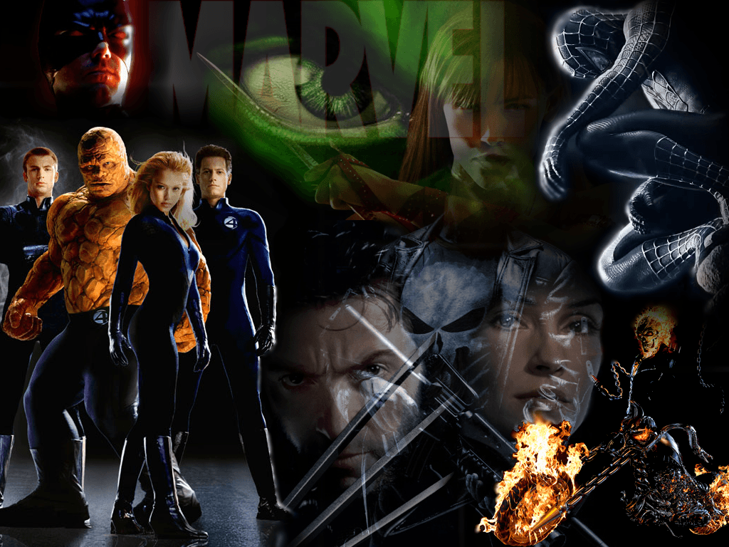 1024x768 Marvel Movie Heroes Wallpaper By Erik Lehnsherr