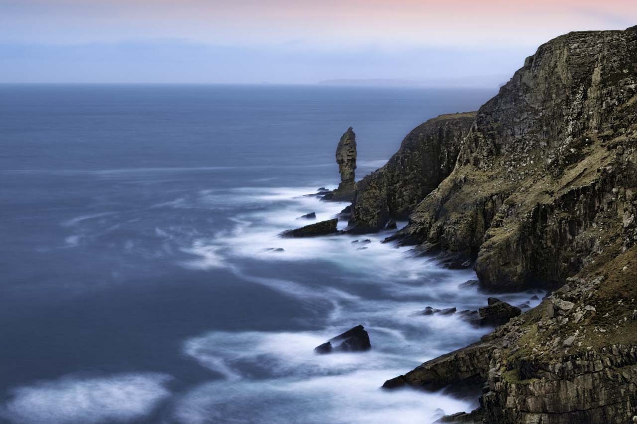 1280x853 Seascape Fine Art Photo: “Coast of Assynt in Scotland”