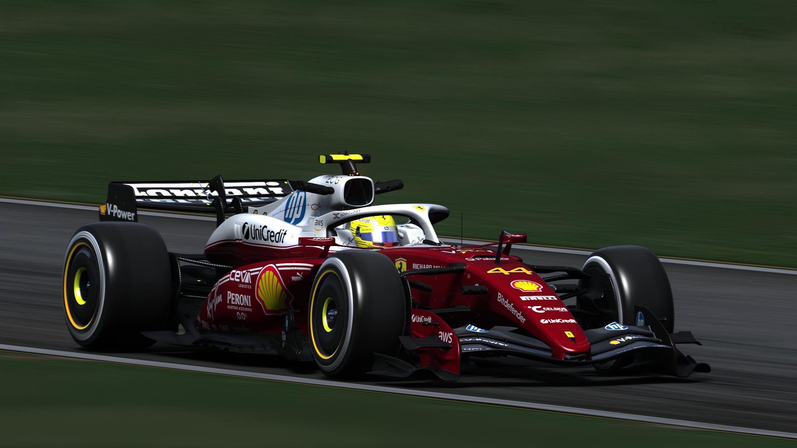 2560x1440 Ferrari 2026 livery concept