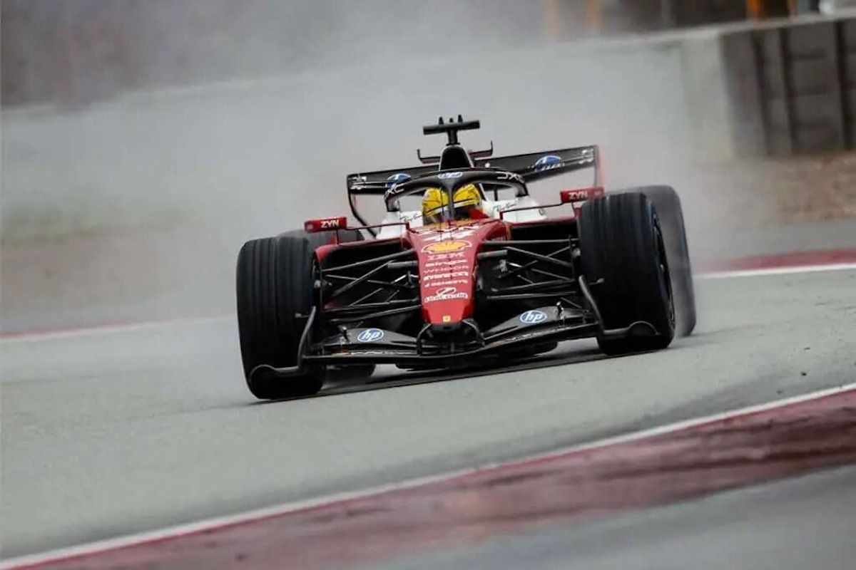 1200x800 Ferrari Strike Back: Hamilton Delivers Late Benchmark in F1 Testing