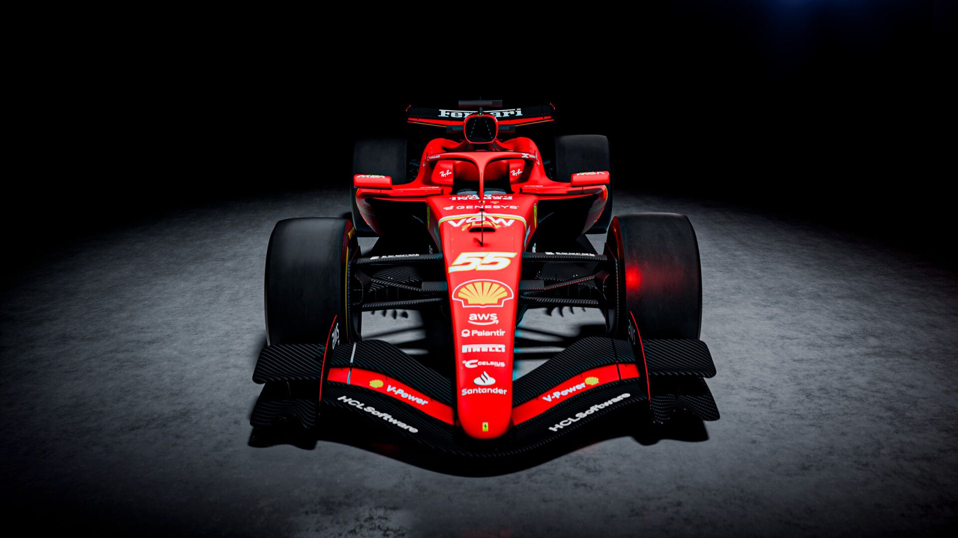 1920x1080 F1 2026 Concept With Ferrari SF 24 Livery