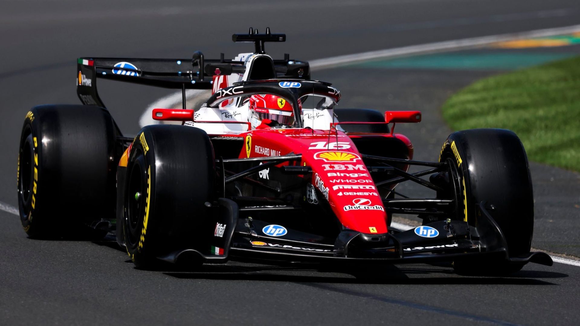 1920x1080 Ferrari comes out on top during first practice of the 2026 season