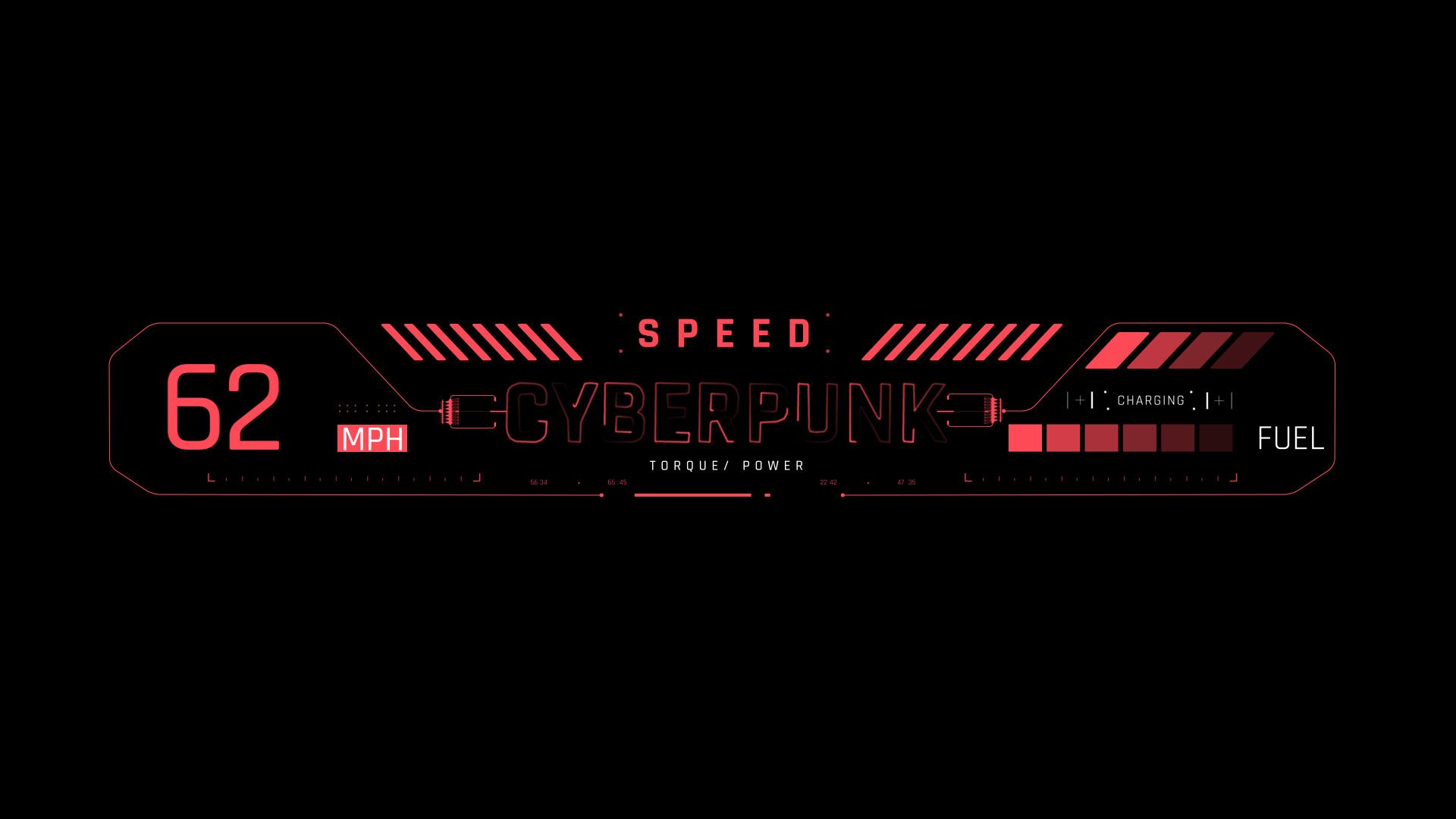 1920x1080 Cyberpunk Concept HUD Ui PART 1