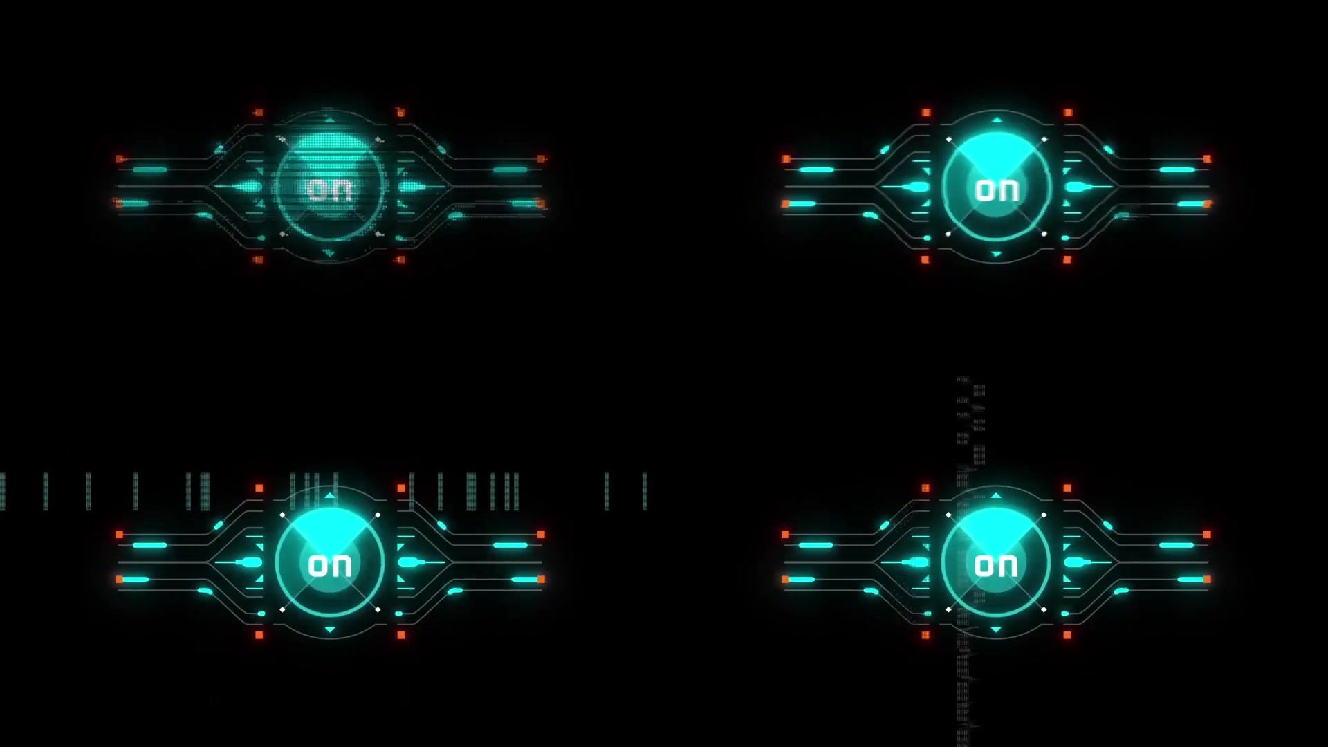 1920x1080 Cyberpunk HUD Elements for After Effects Videohive 29060179 Download Quick