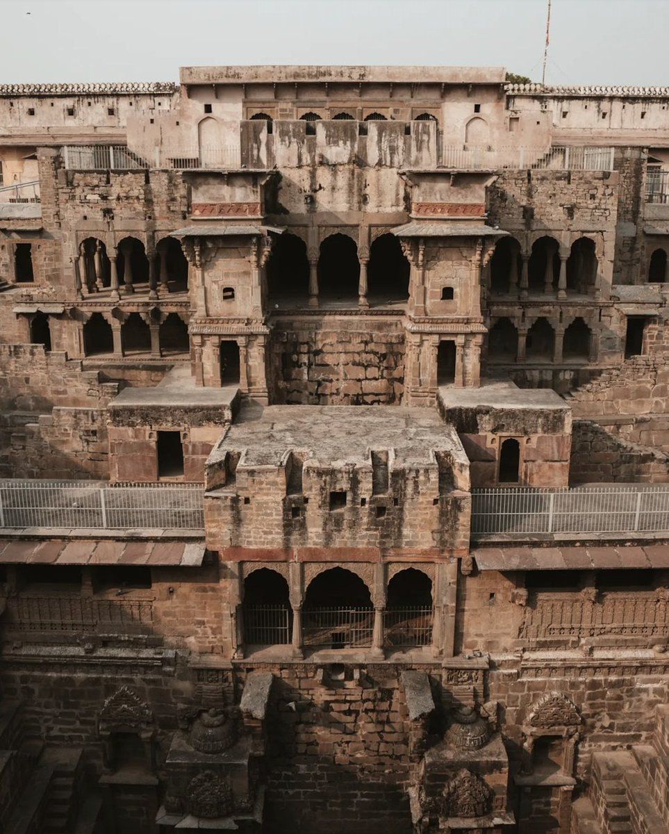 963x1200 The 500 narrow steps of the Chand Baori stepwell in Rajasthan are arranged in such perfect symmetry you wonder how such construction was possible without the modern tools of today
