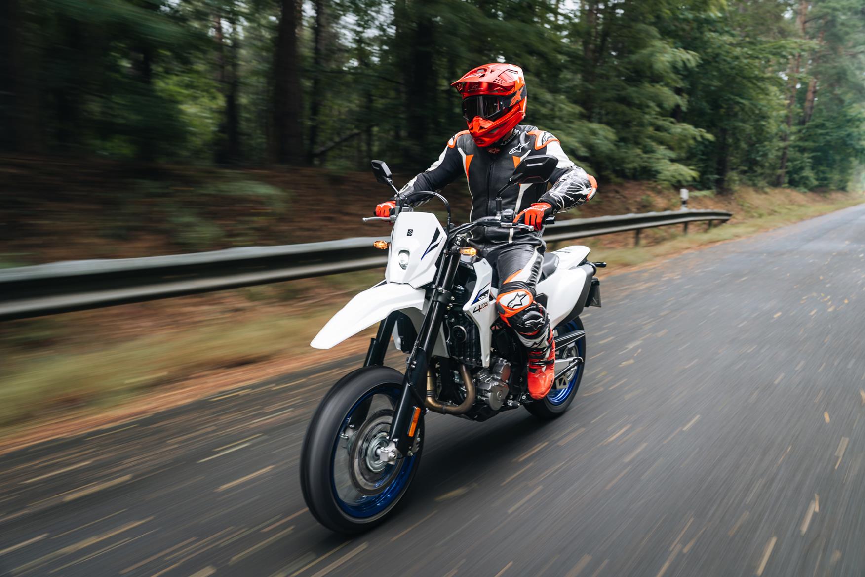 1752x1168 2025 On Suzuki DR Z4SM Review: An A2 Compliant Supermoto