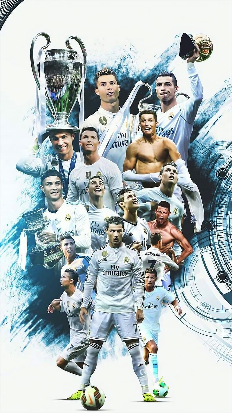 800x1422 Messi Ronaldo Neymar, football player ronaldo, ronaldo, football player, HD phone wallpaper