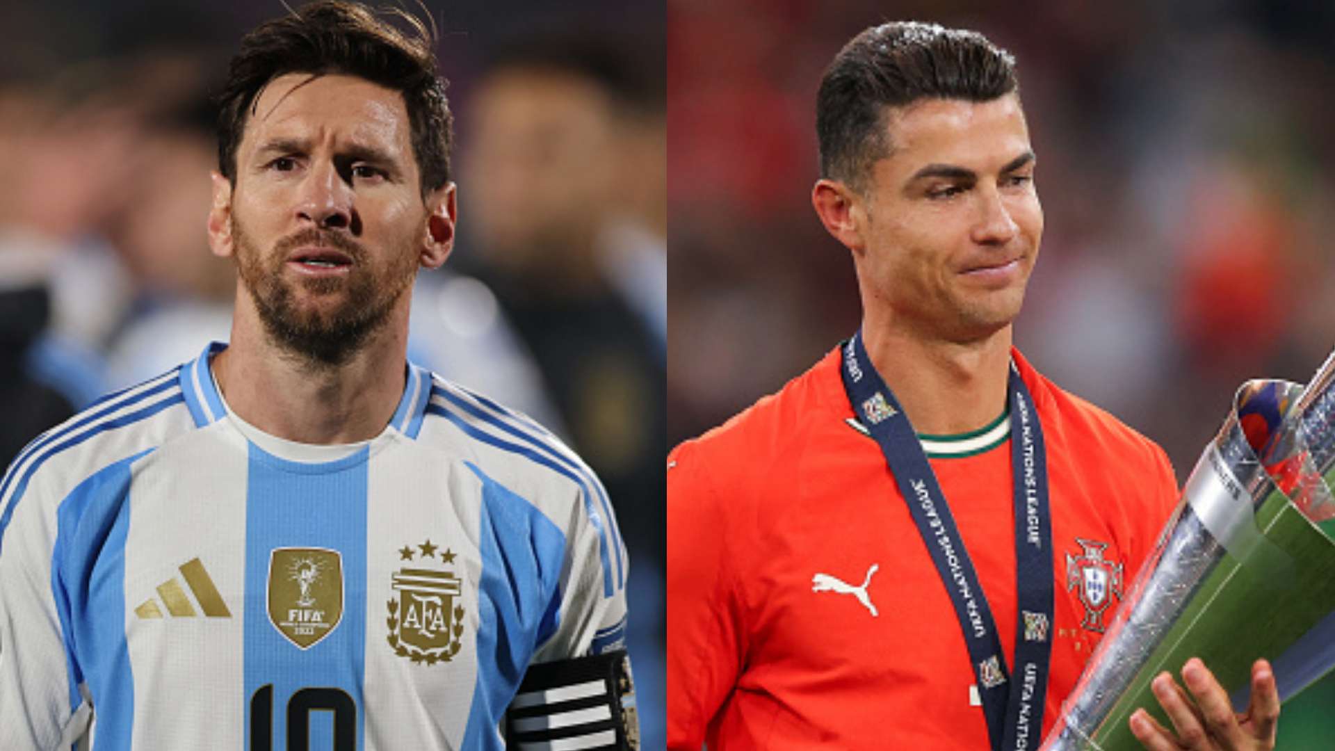 1920x1080 Cristiano Ronaldo vs Lionel Messi 'retirement match': 2026 World Cup final claim as CR7 receives 'perfect finish' message. Goal.com US