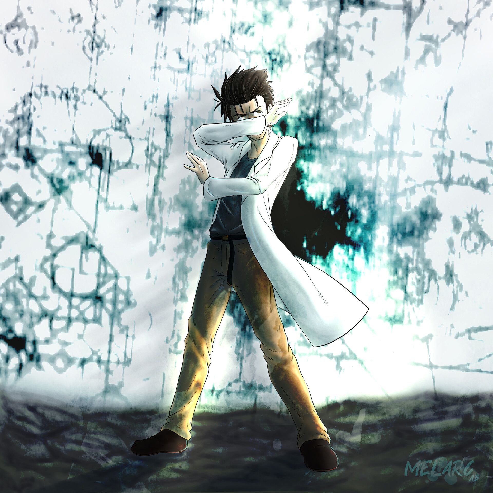 1920x1920 Melarc AB Rintarou;Gate Fanart