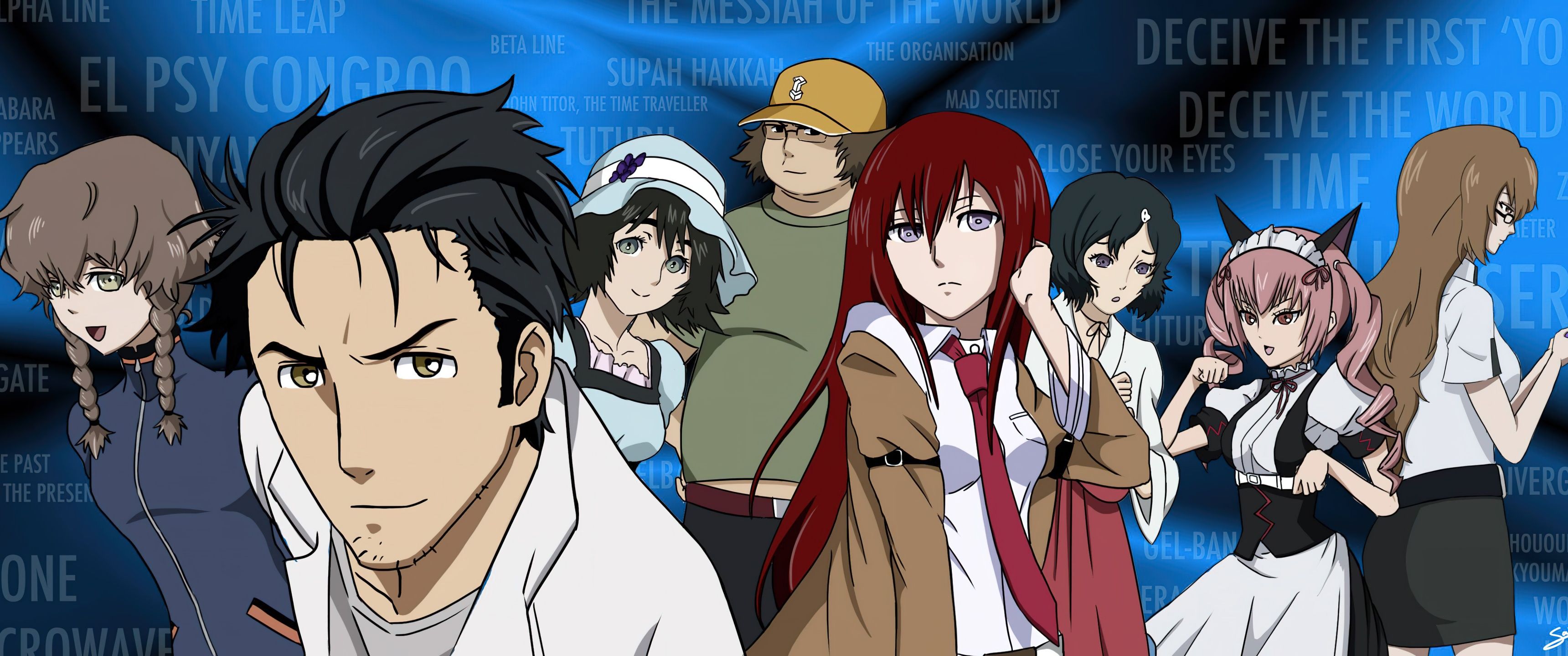 3440x1440 Steins;Gate Wallpaper 4K, Ultrawide, Luka Urushibara