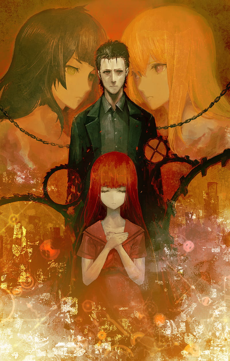 800x1257 Steins;Gate Steins;Gate, anime, Okabe Rintarou, HD phone wallpaper