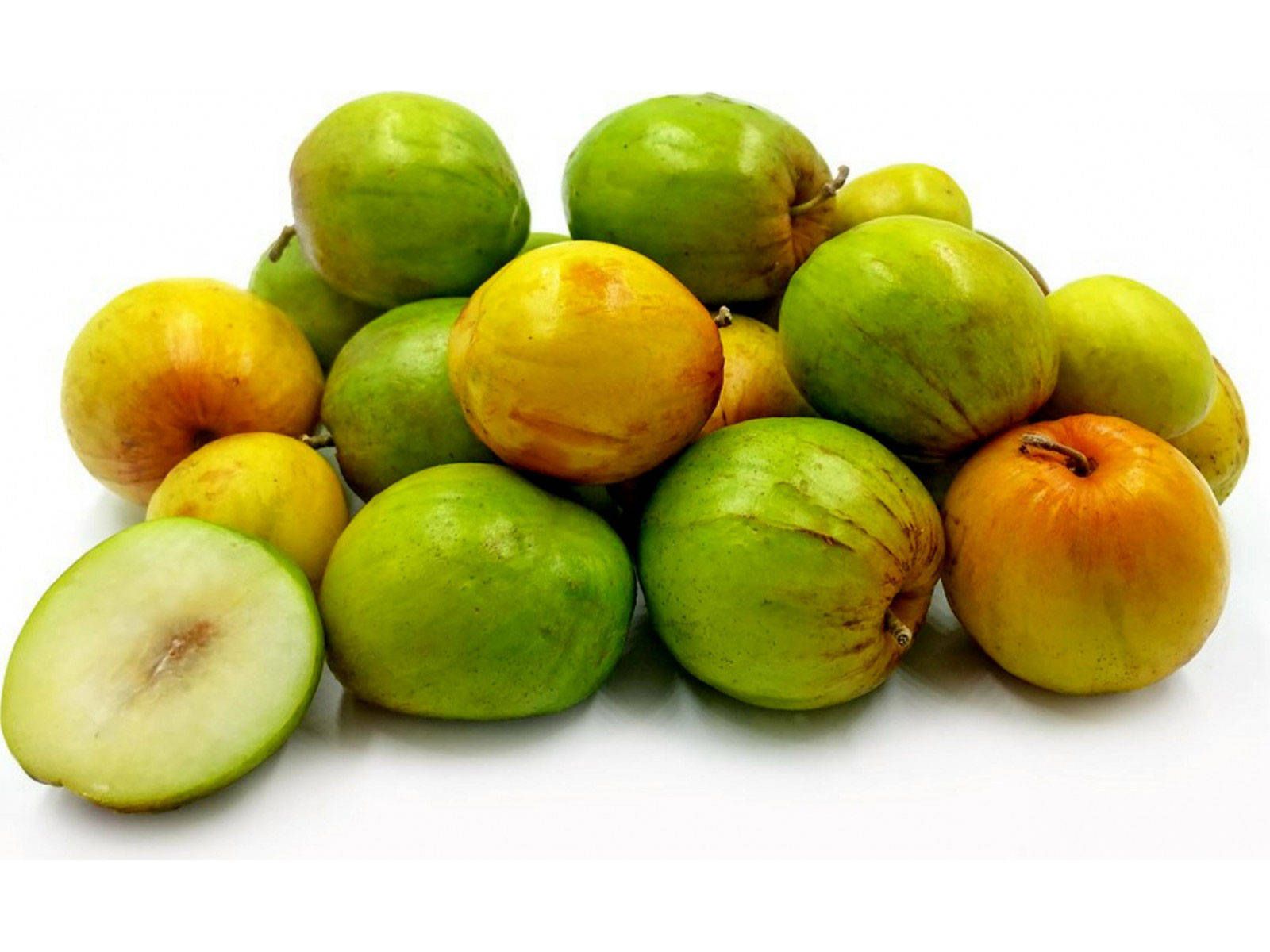 1600x1200 Download Green Jujube Fruits On The Table Wallpaper