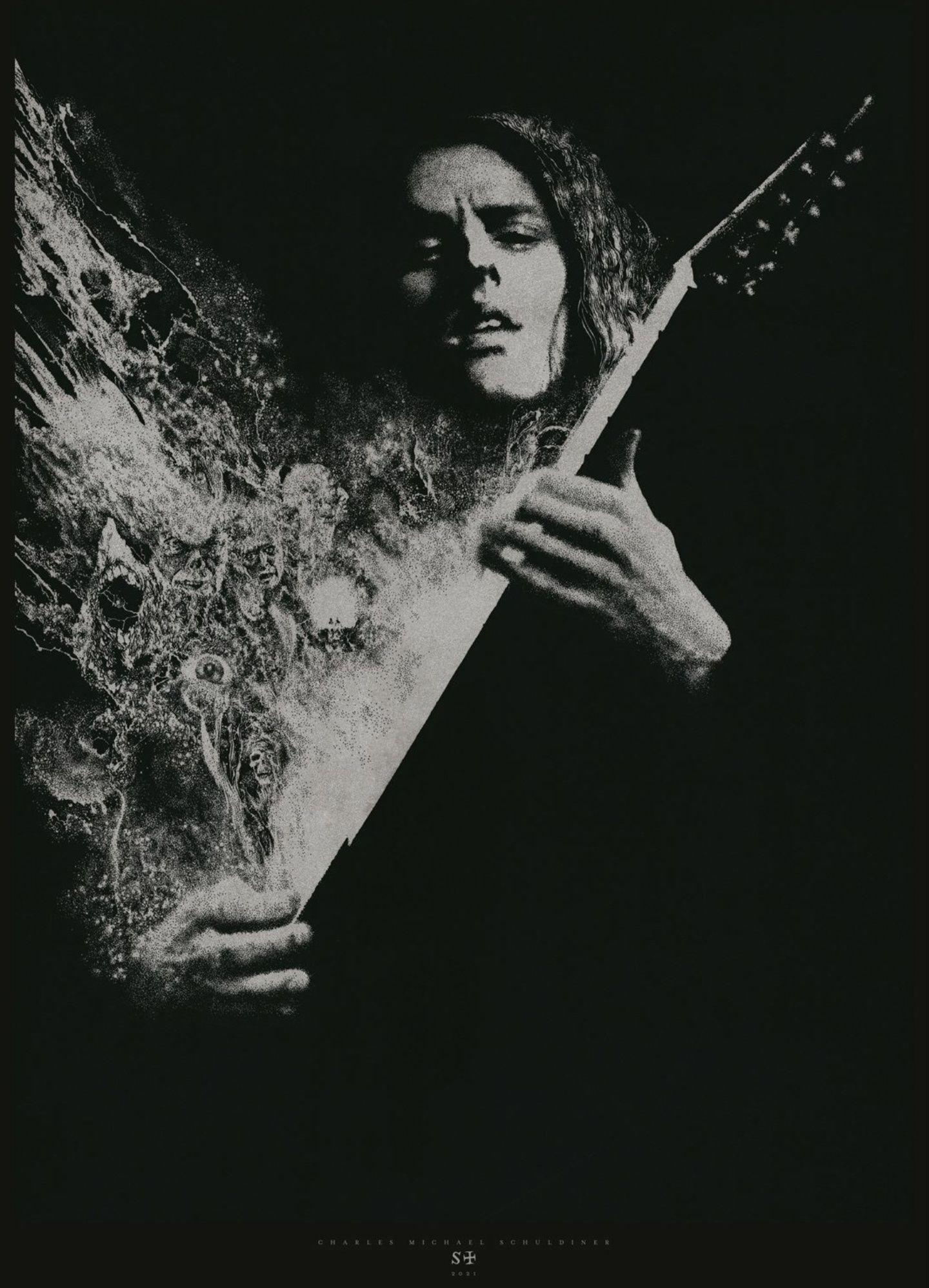 1440x1995 Just Purchased this amazing poster of the legendary Chuck Schuldiner today