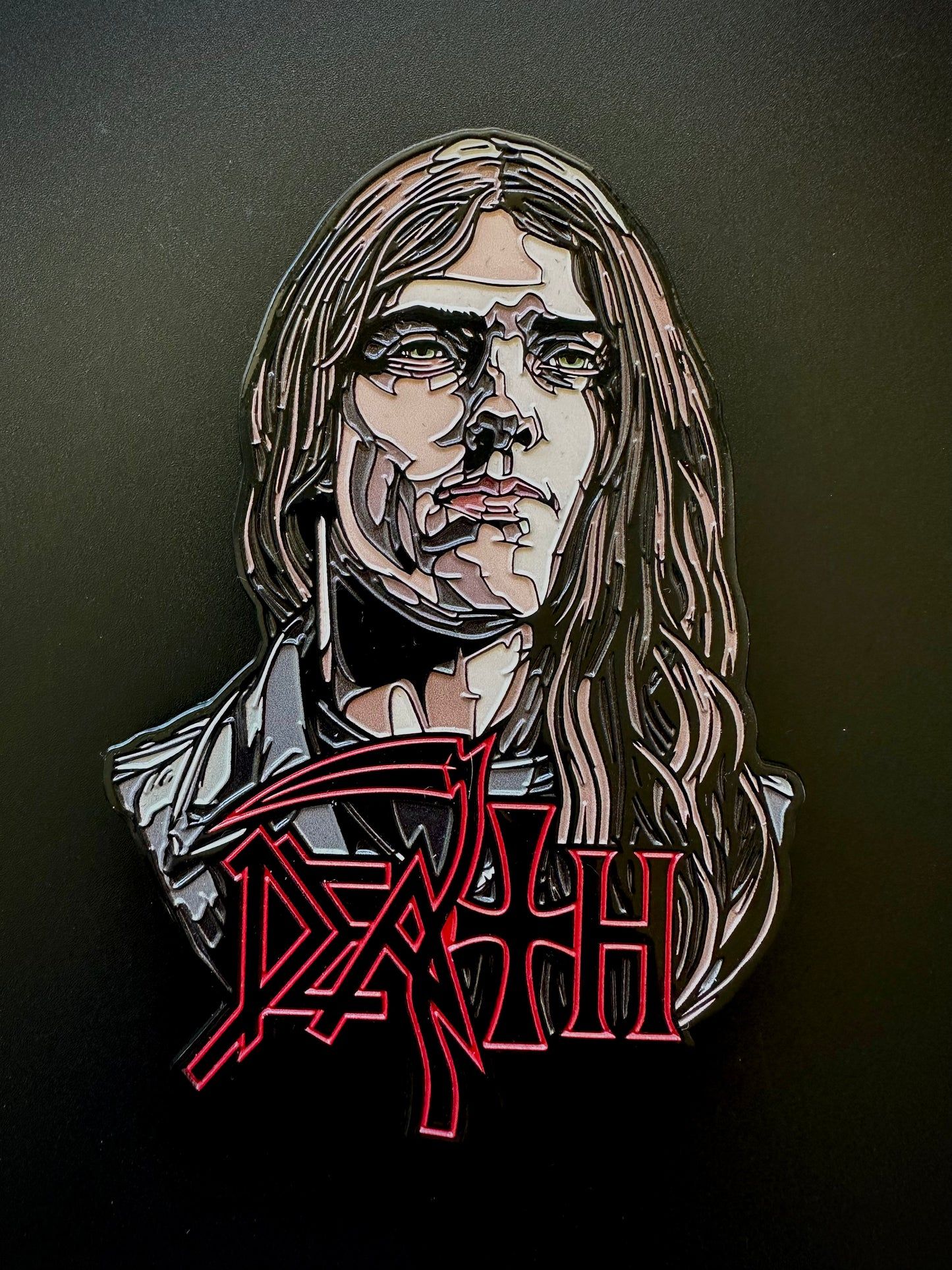 1445x1927 Death Schuldiner Edition XL Collector Pin