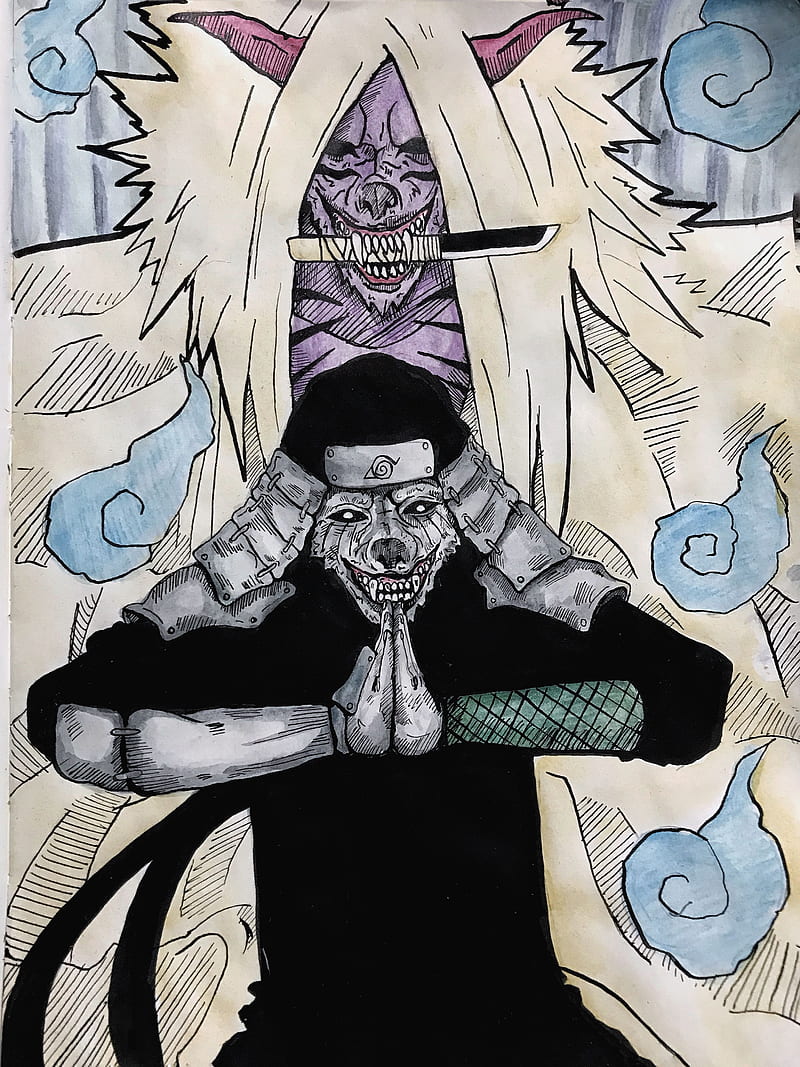 800x1067 Parca de la muerte, anime, naruto, ninja, samurai, shinigami, warrior, HD phone wallpaper