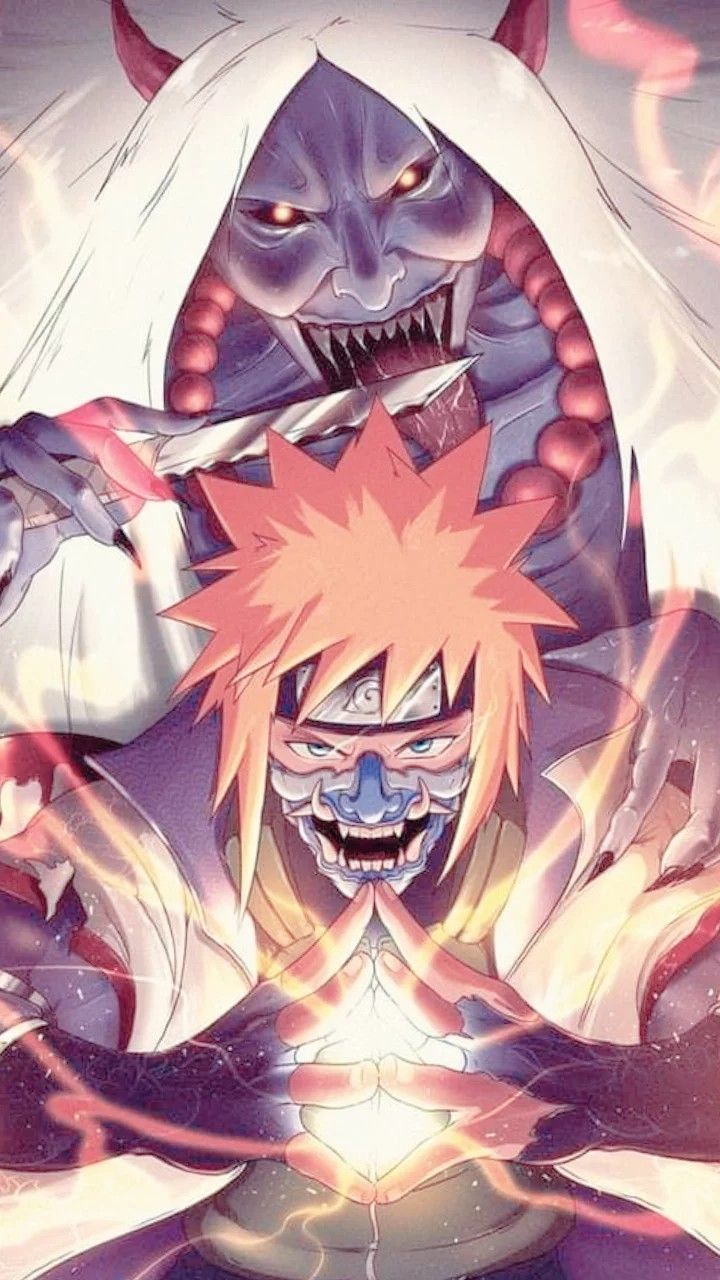 720x1280 Shinigami naruto art. Naruto demon fox mode, Naruto fan art, Naruto uzumaki art