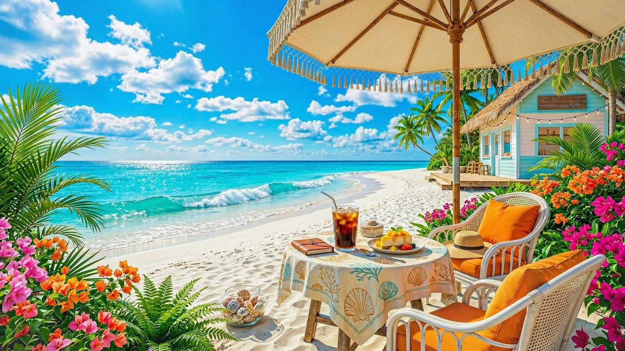 1280x720 Tropical Beach Cafe Jazz