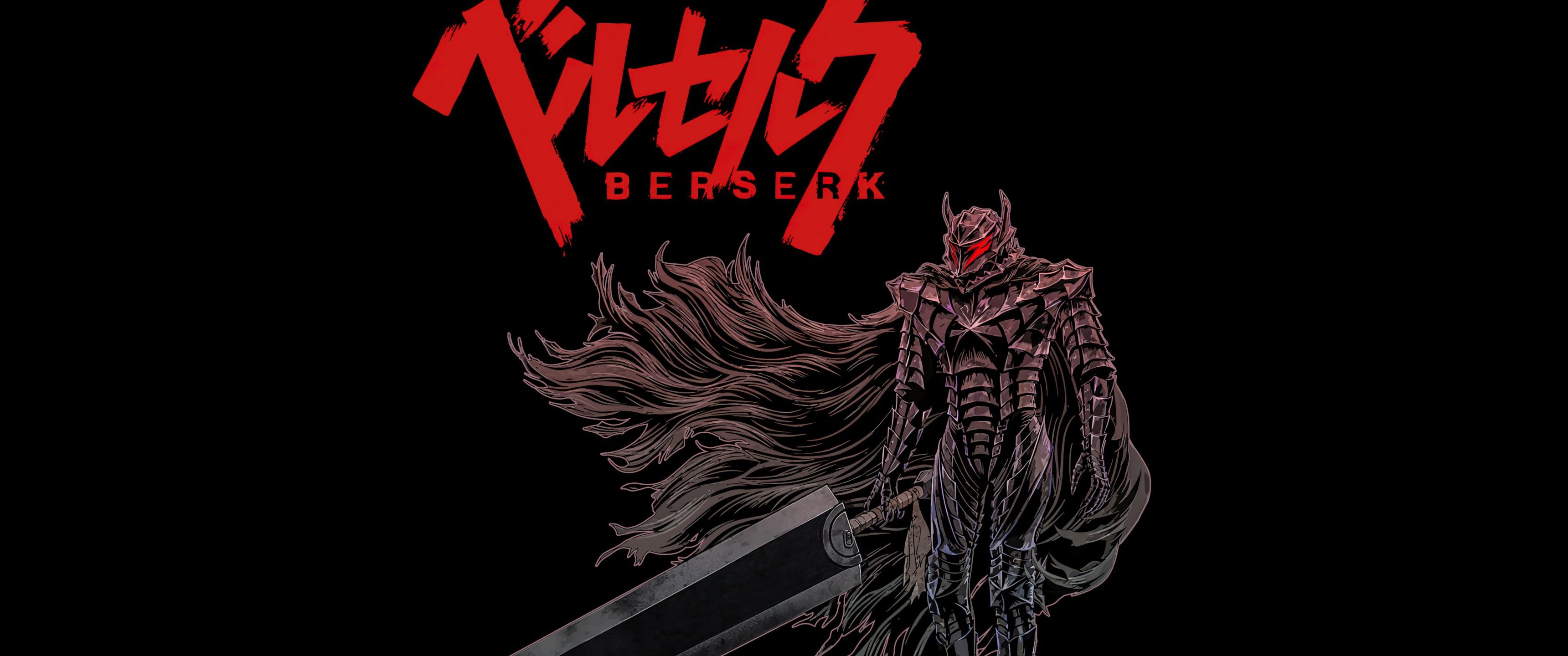 3440x1440 Berserker Armor Wallpaper 4K, Guts, 5K, AMOLED