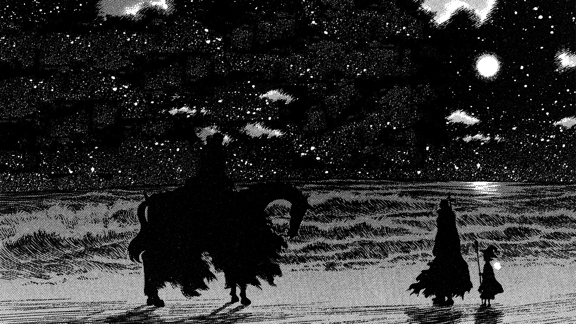1920x1080 Berserk HD Wallpaper: A Journey into the Nightx1080