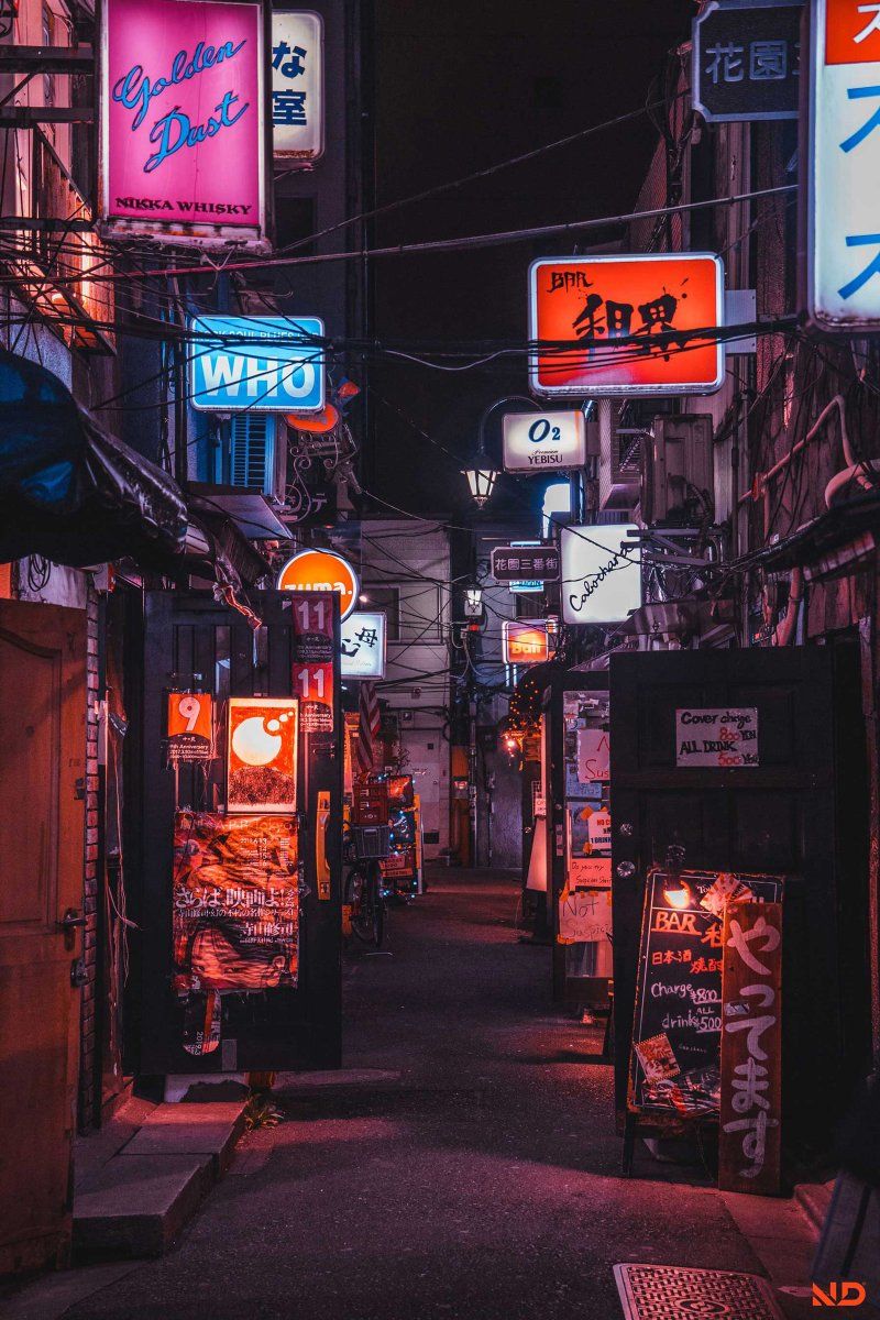 800x1200 Feeling nostalgic for the endless nights of bar crawling in Tokyo's Golden Gai #cyberpunk #goldengai #tokyo #japan #everydaytokyo #nightphotography #shinjuku #neoncity