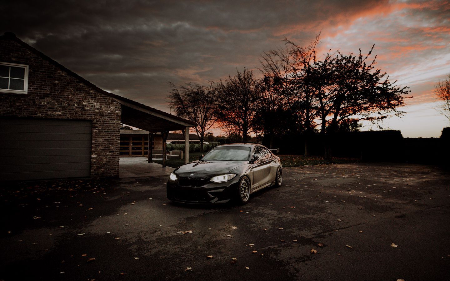 1440x900 Download wallpaper 1440x900 bmw, car, black, dark widescreen 16:10 HD background