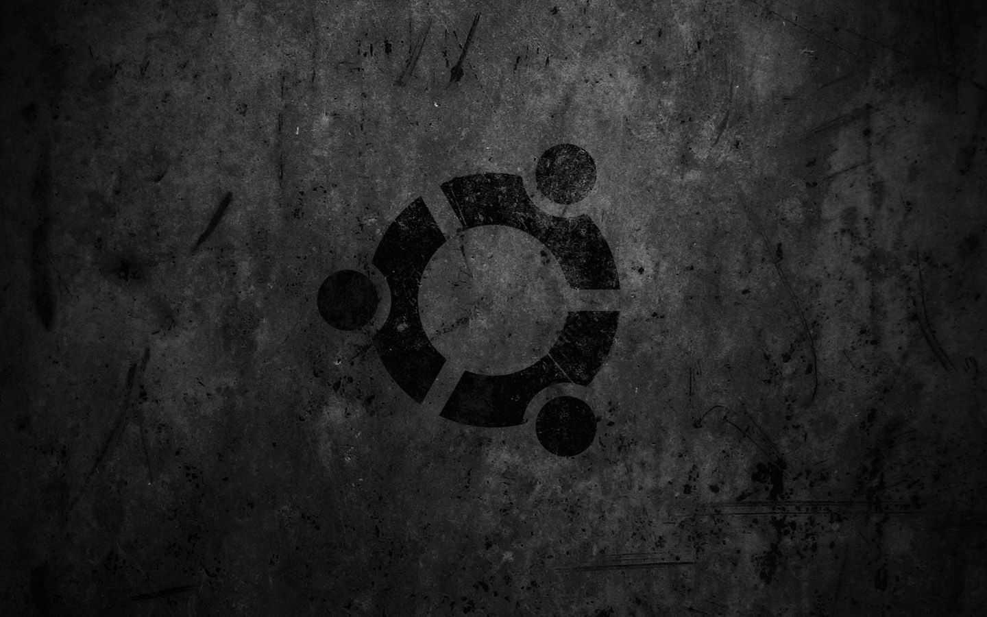 1440x900 Ubuntu Black 1440×900